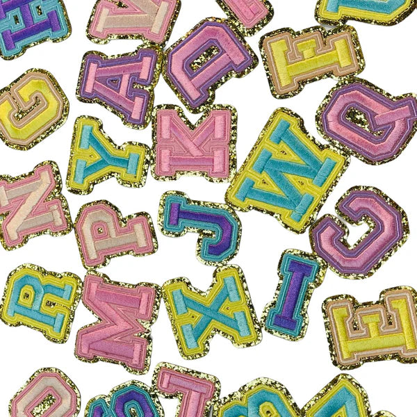Embroidered Varsity Letters