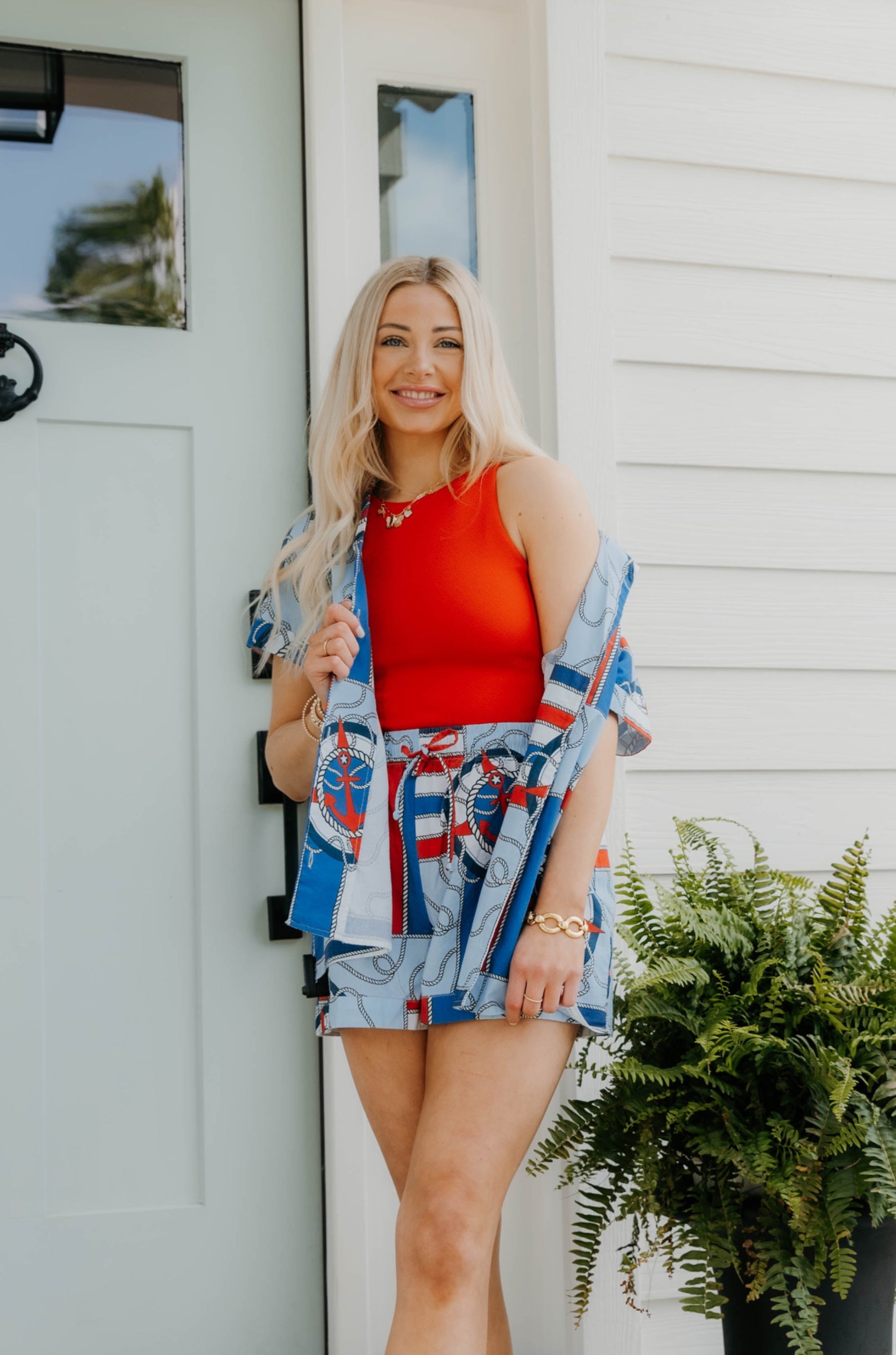 Show Me Your Mumu Home and Away PJ Set - Anchors Away - Final Sale 25% off in cart