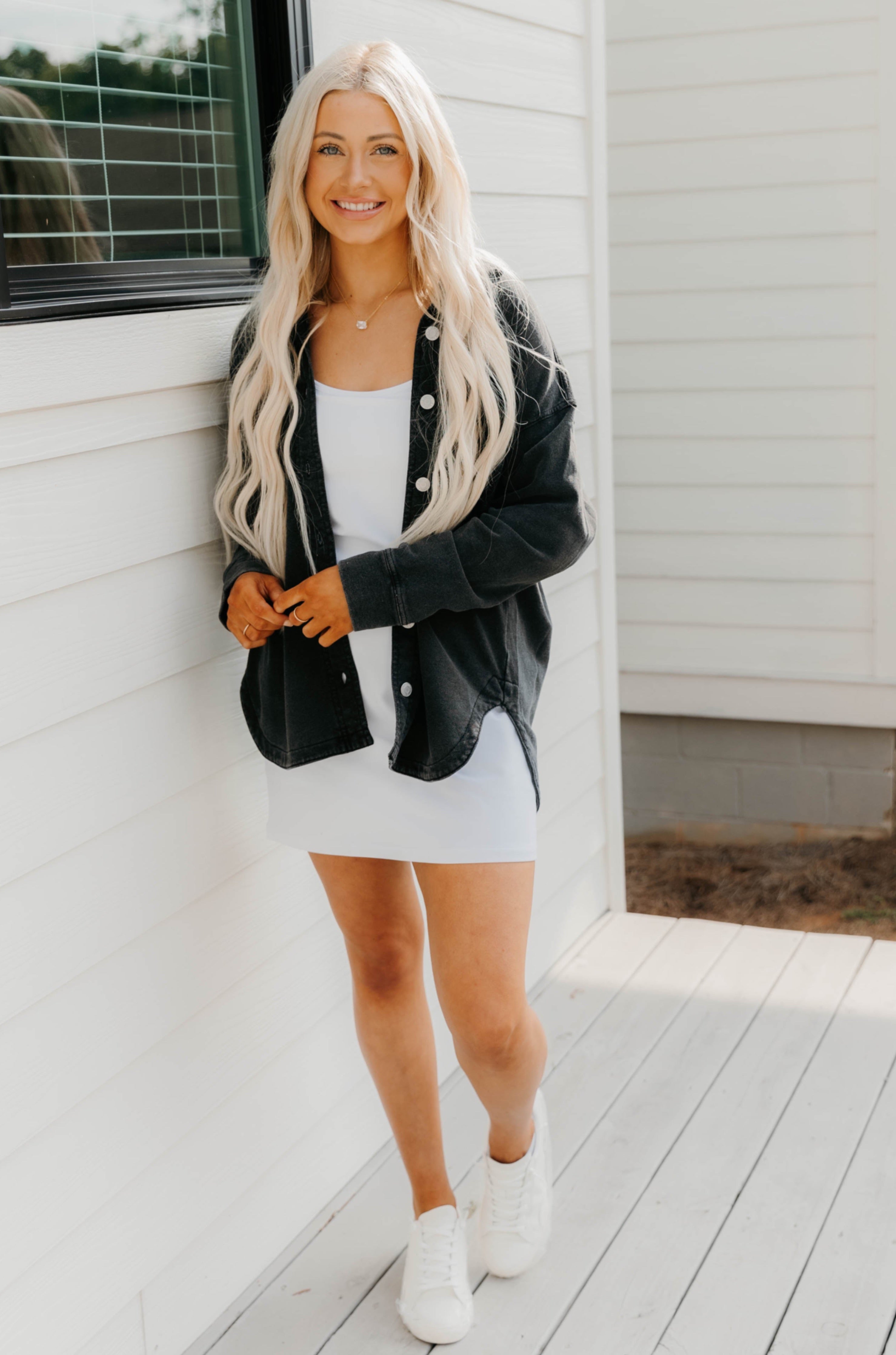 Z Supply All Day Knit Denim Jacket