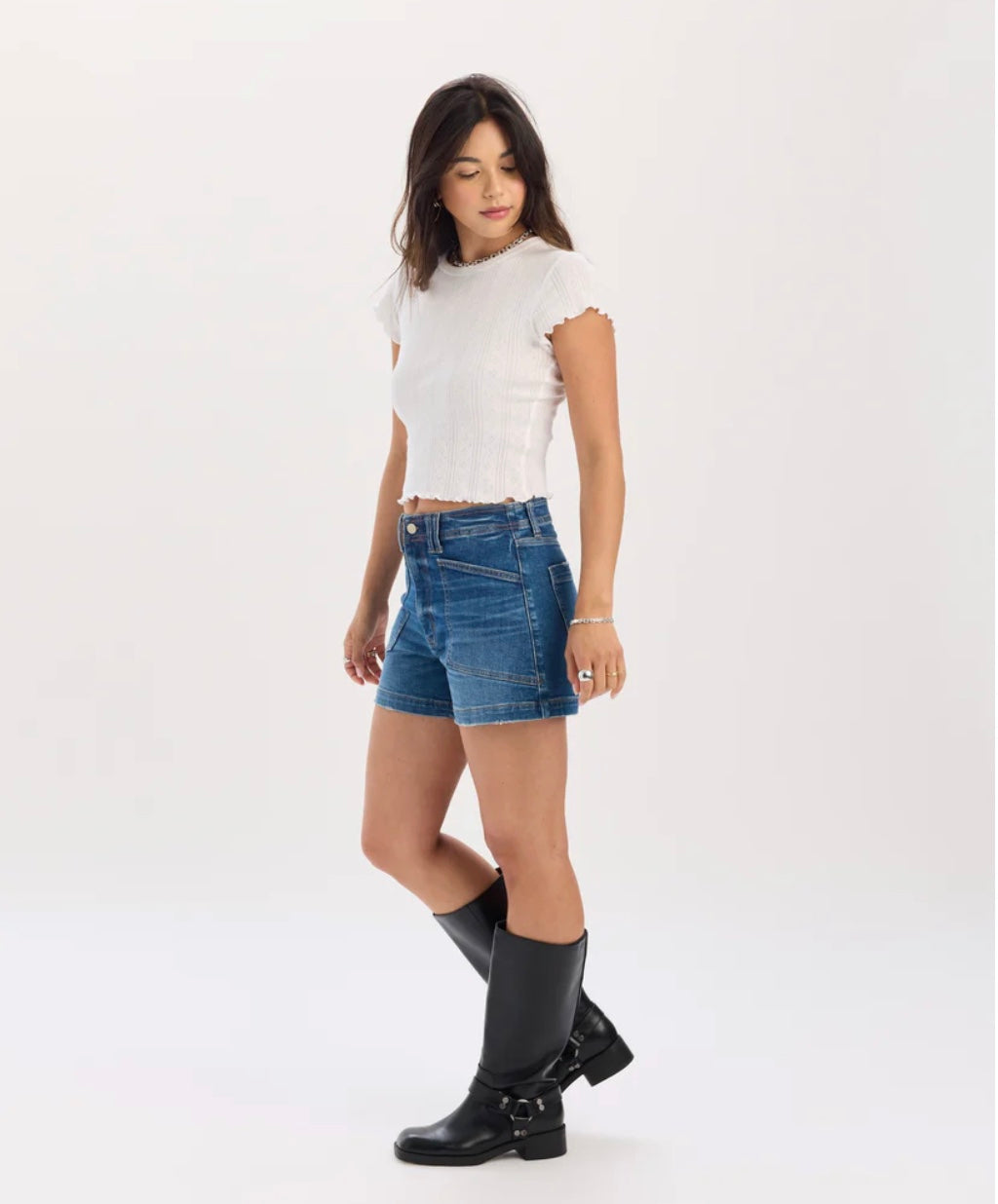 Daze Valley Girl High Rise Short in Manhattan
