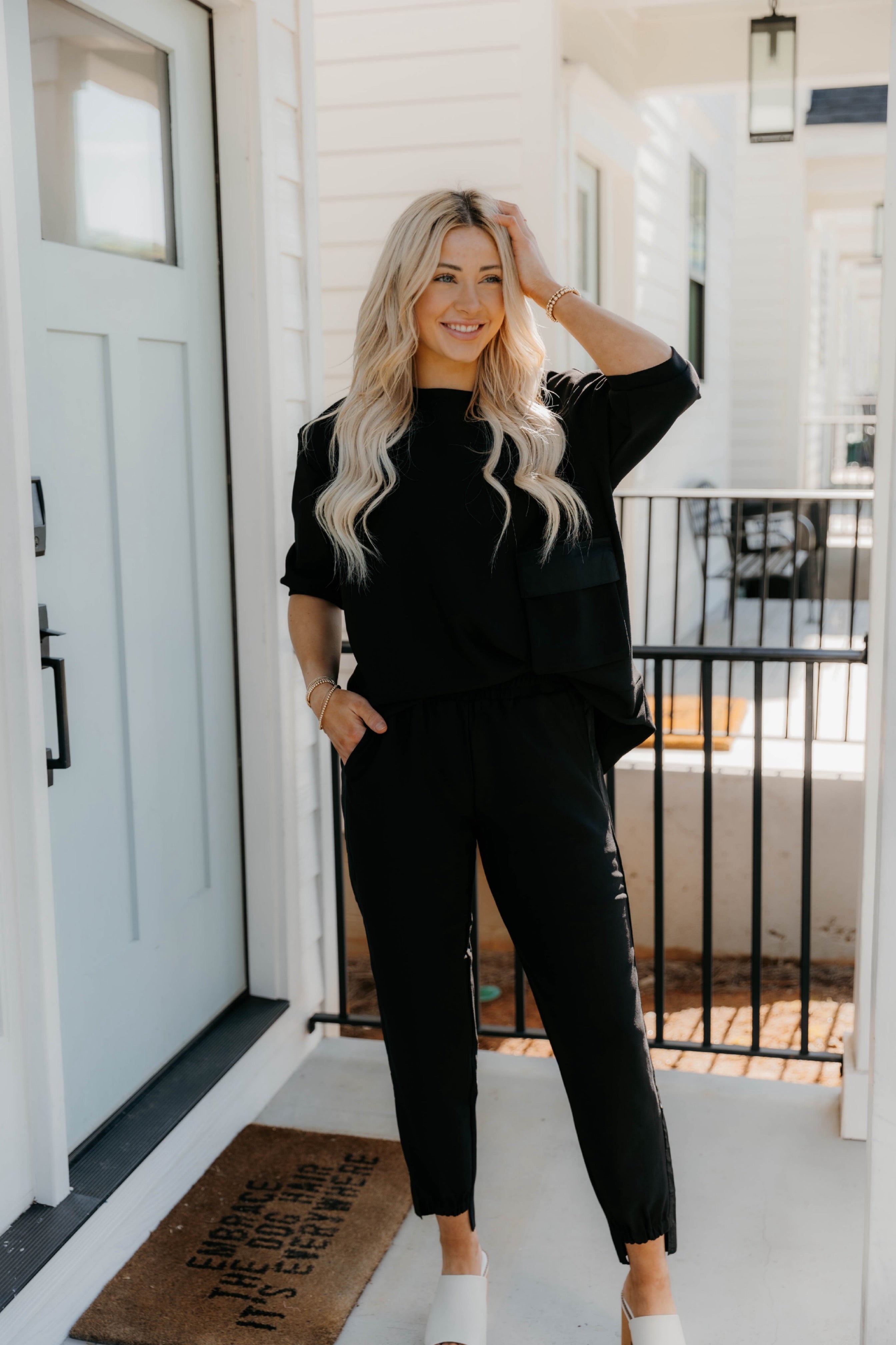 Katie Crepe Knit Pant
