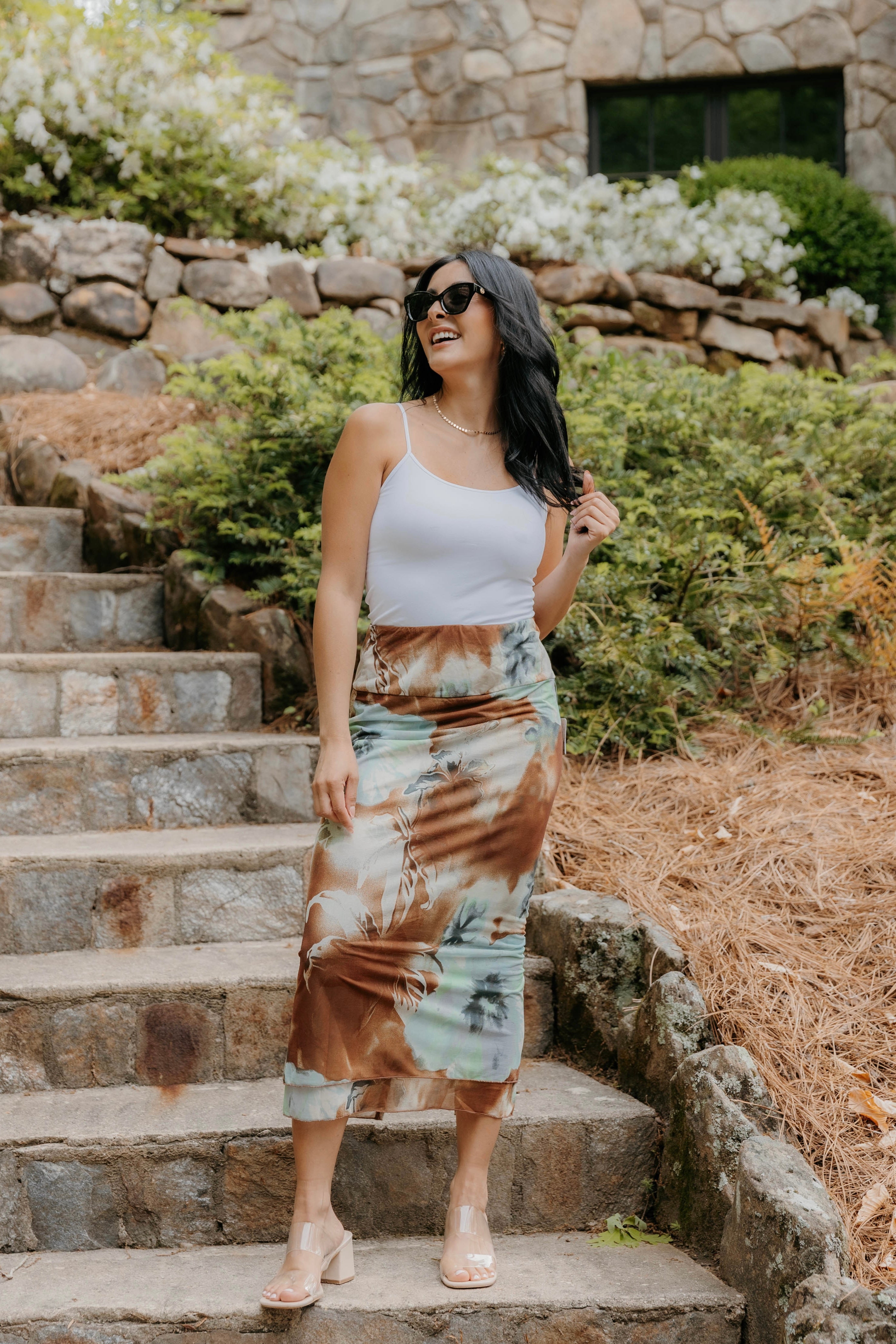 Free People Sunset Mesh Maxi Skirt - Final Sale 25% off in cart