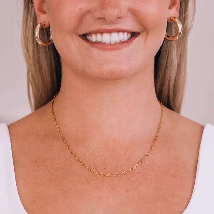 Inspire Designs Classic Necklace - 24k Gold Fill - Final Sale 30% off in cart