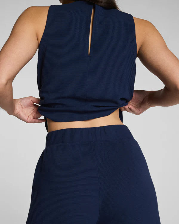 SPANX AirEssentials French Rib Sleeveless Jumpsuit