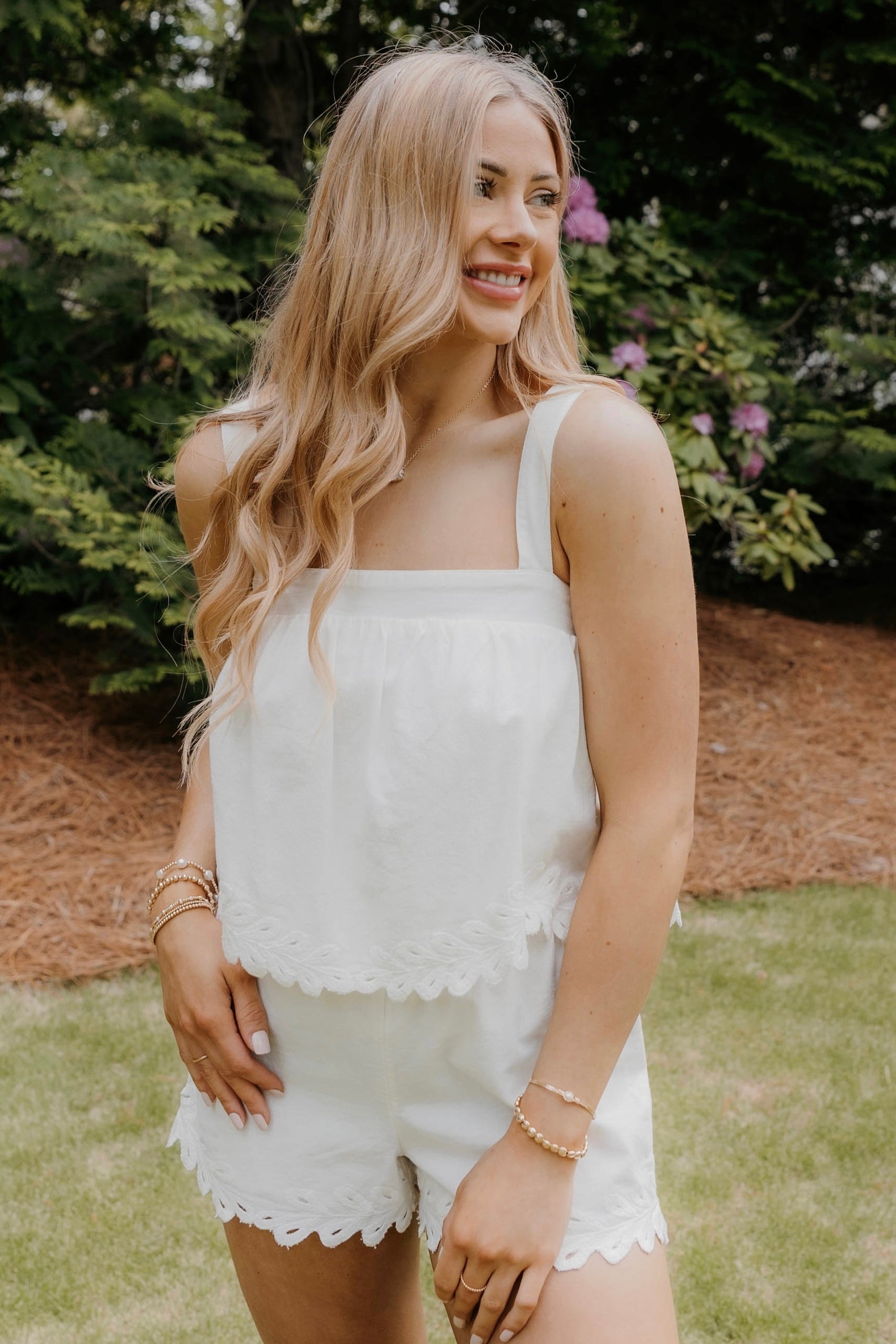Z Supply Annecy Embroidered Linen Tank - Final Sale 30% off in cart