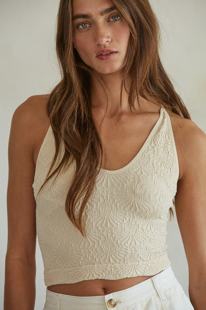 Jacquard Cross Back Halter