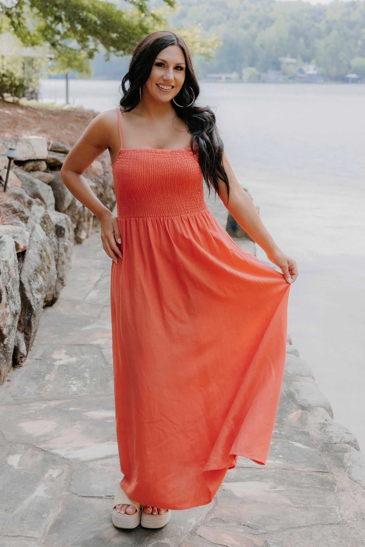 Z Supply Bayside Linen Maxi Dress Z Supply Bayside Linen Maxi Dress