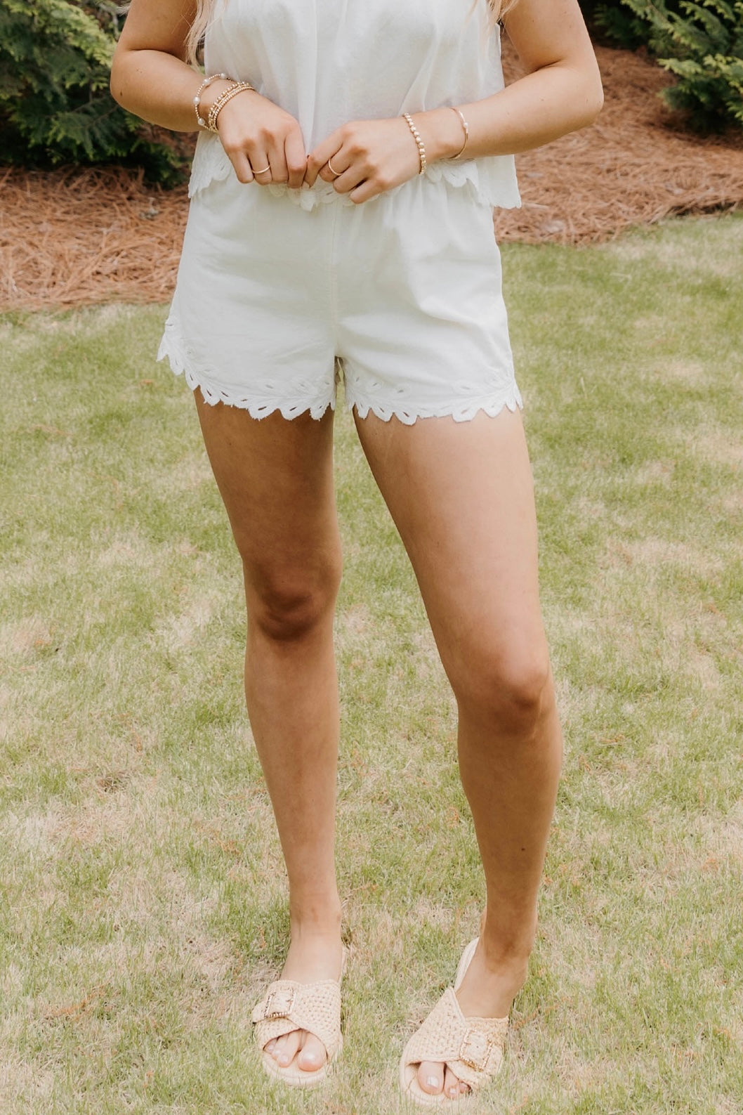 Z Supply Pesaro Embroidered Linen Short - Final Sale 30% off in cart