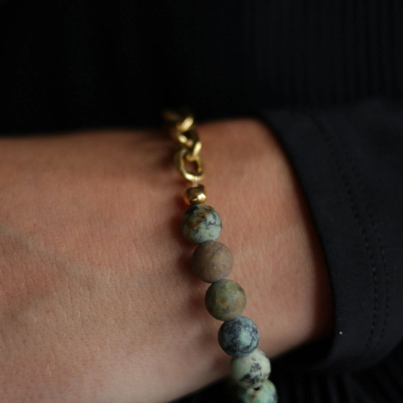 Inspire Designs Lady Liberty Stretch Bracelet - Final Sale 30% off in cart