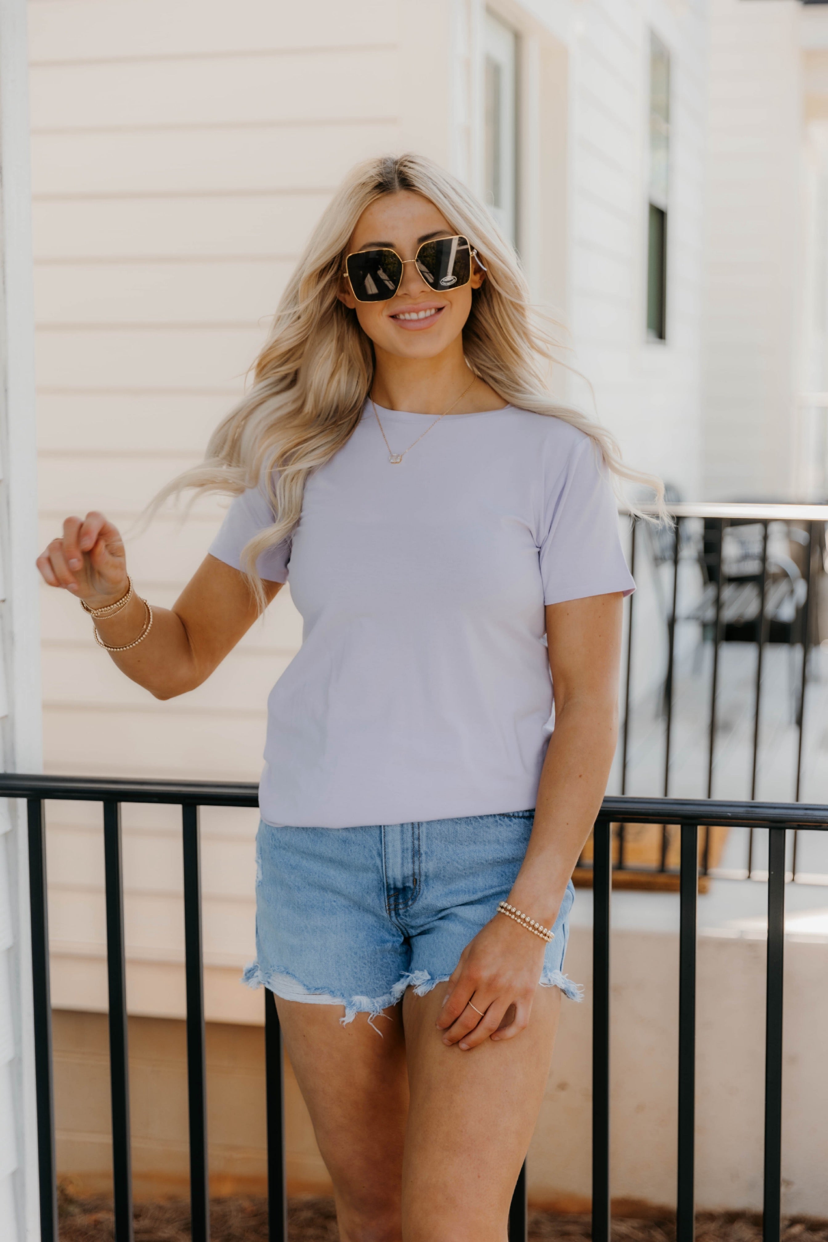 Courtney Modal Knit Crew Neck Top - Final Sale 50% off in cart