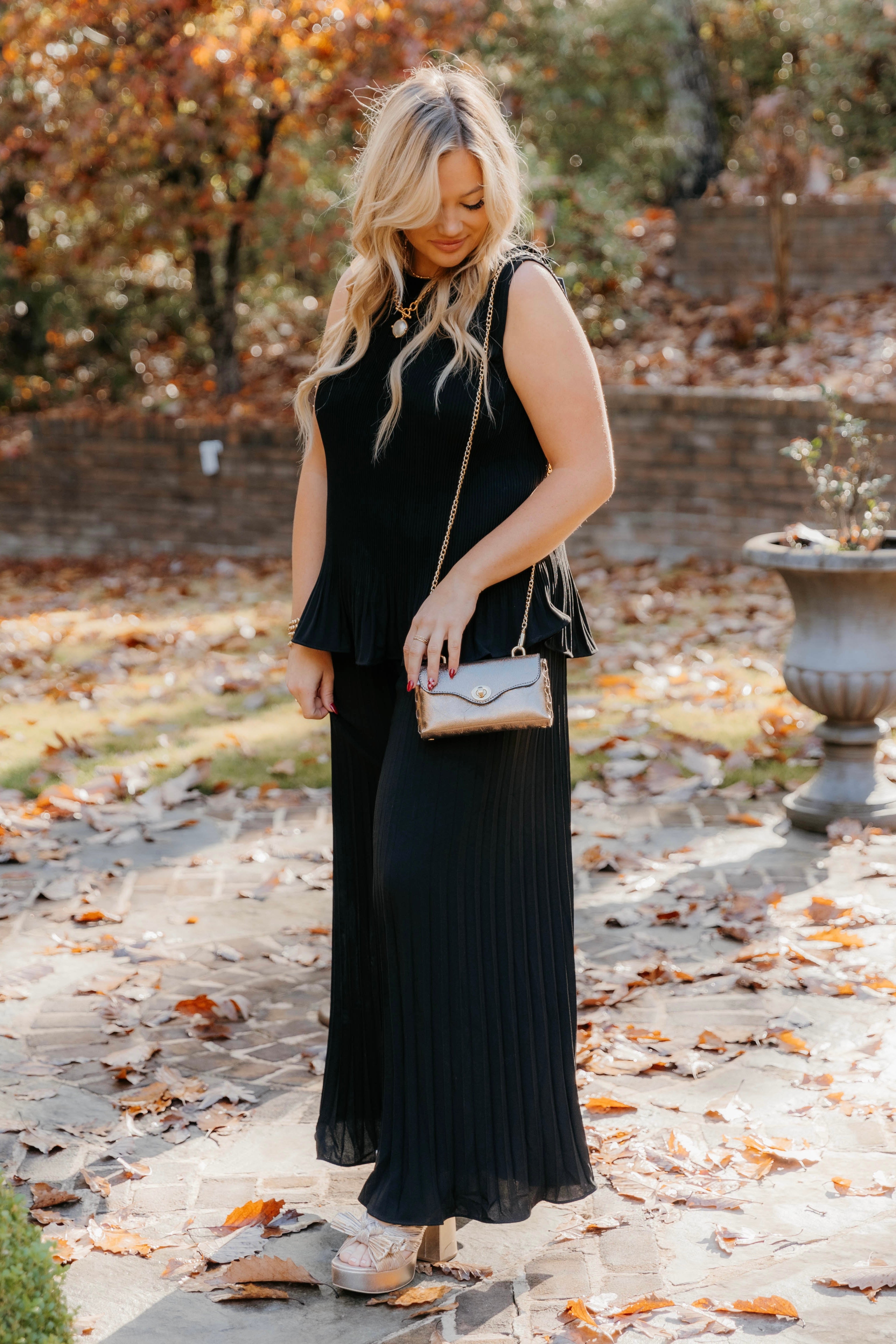 Mariah Pleated Long Dress Pant - Final Sale 40% off in cart