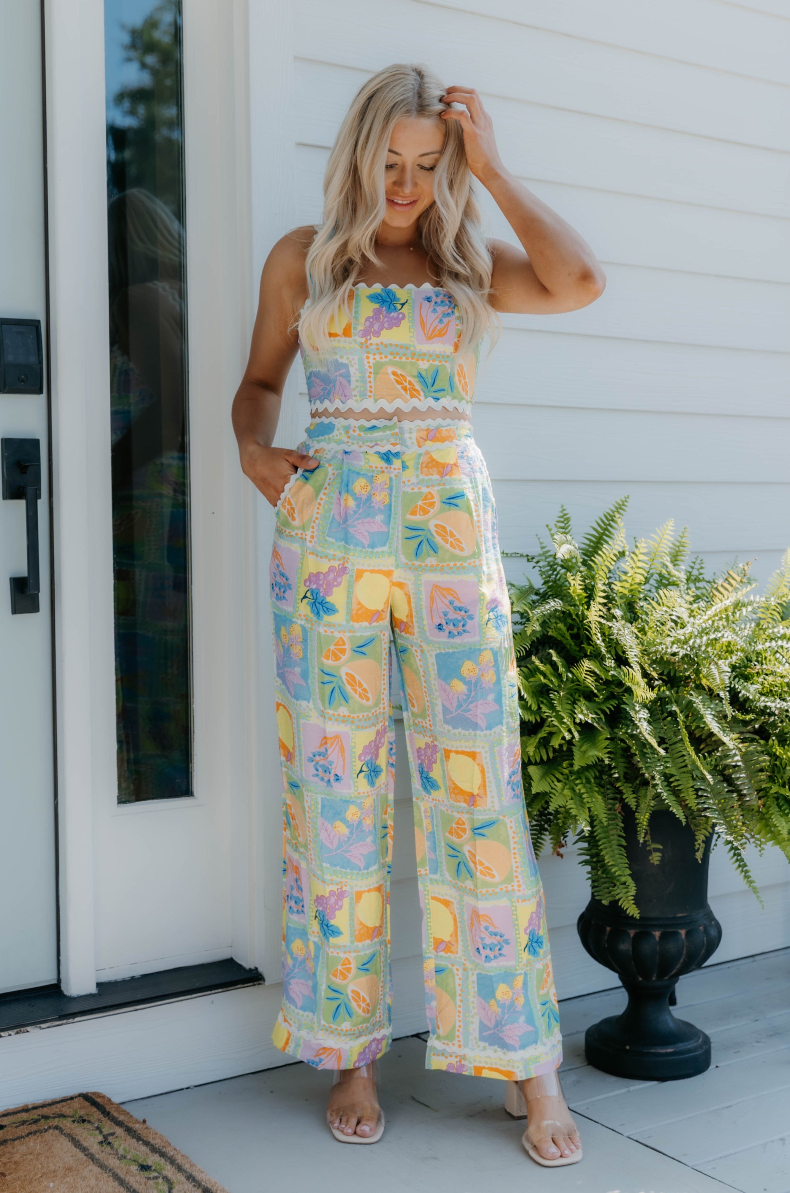 Jennifer Retro Ric Rac Pant - Final Sale 30% off in cart