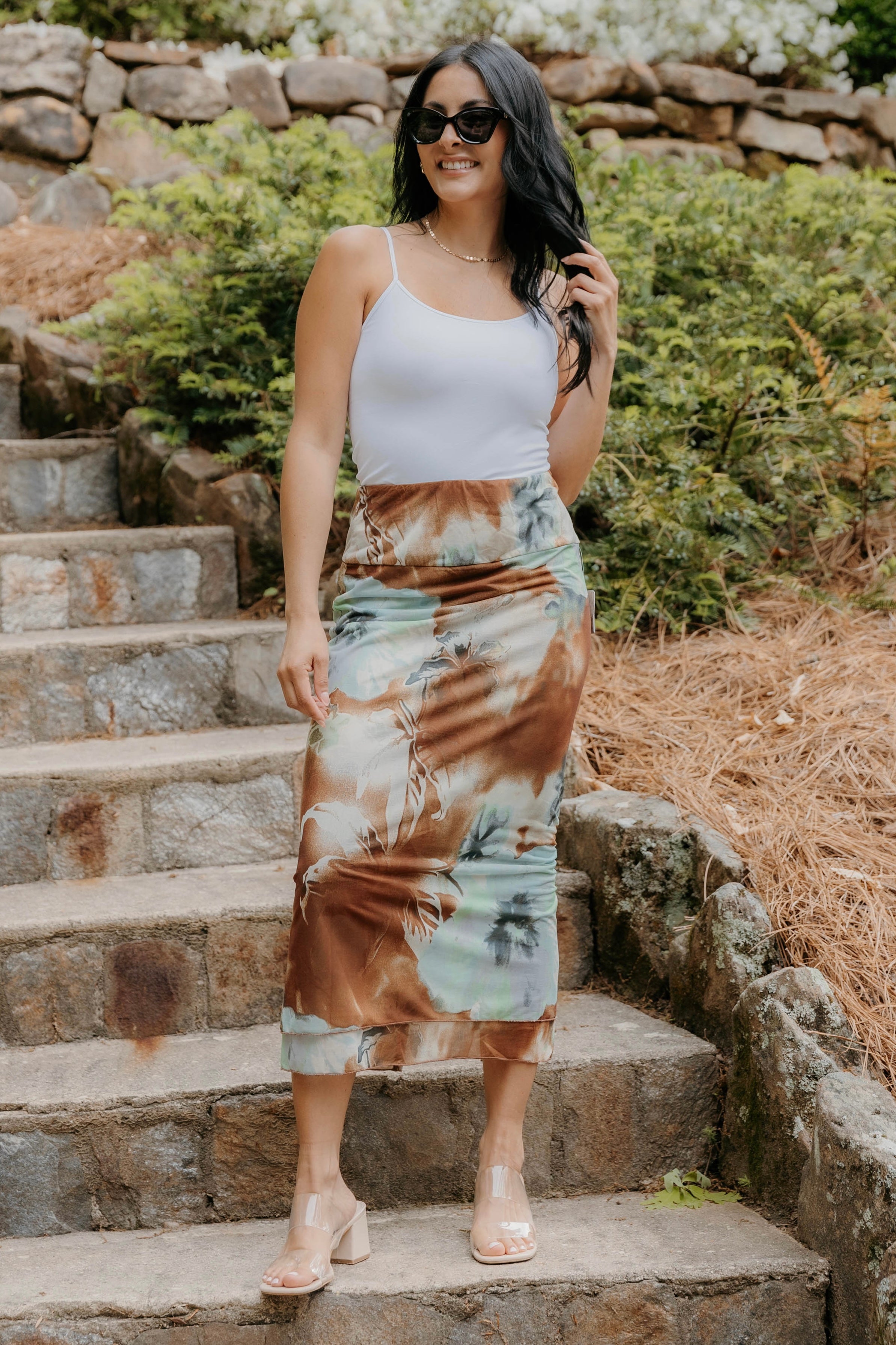 Free People Sunset Mesh Maxi Skirt - Final Sale 25% off in cart