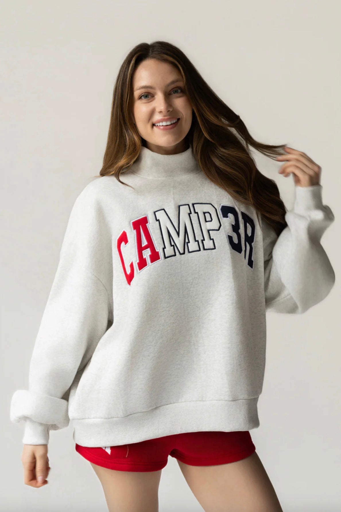 Camp3r USA Mockneck Sweatshirt