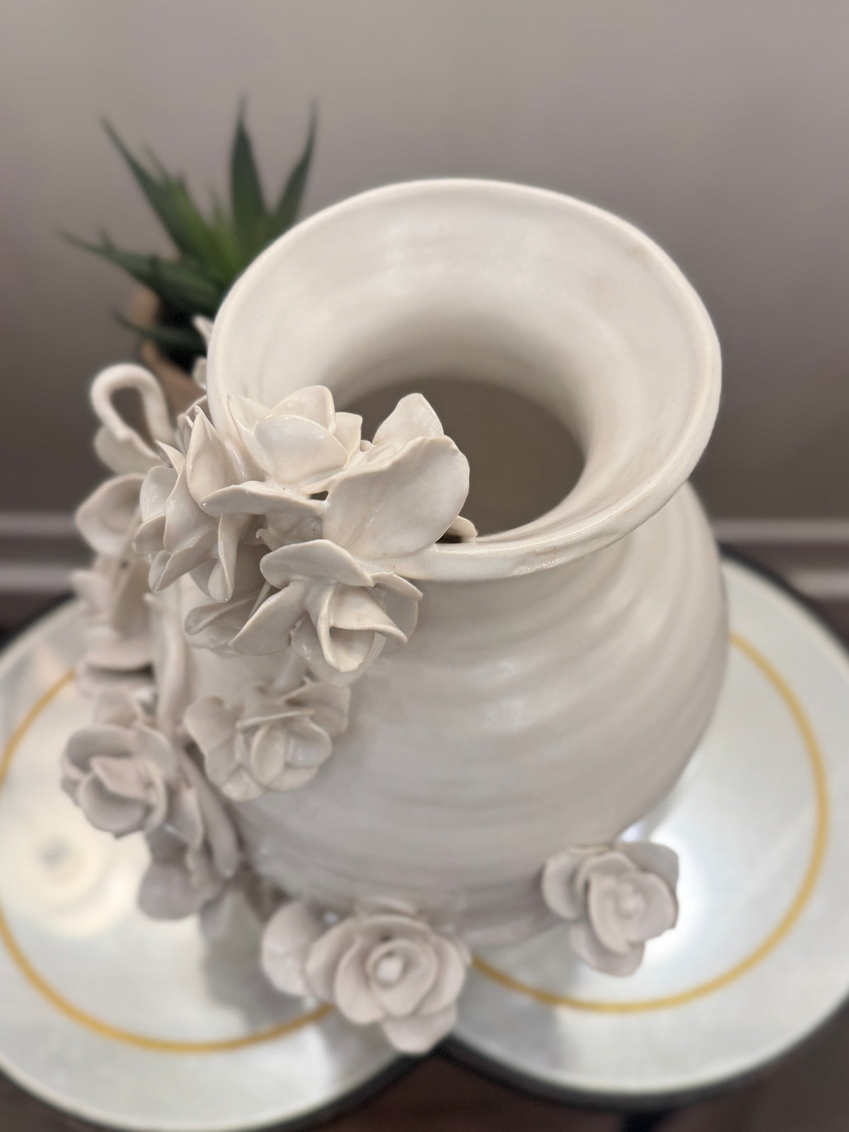 Floral Vineyard Vines Vase - Alex Clay Original