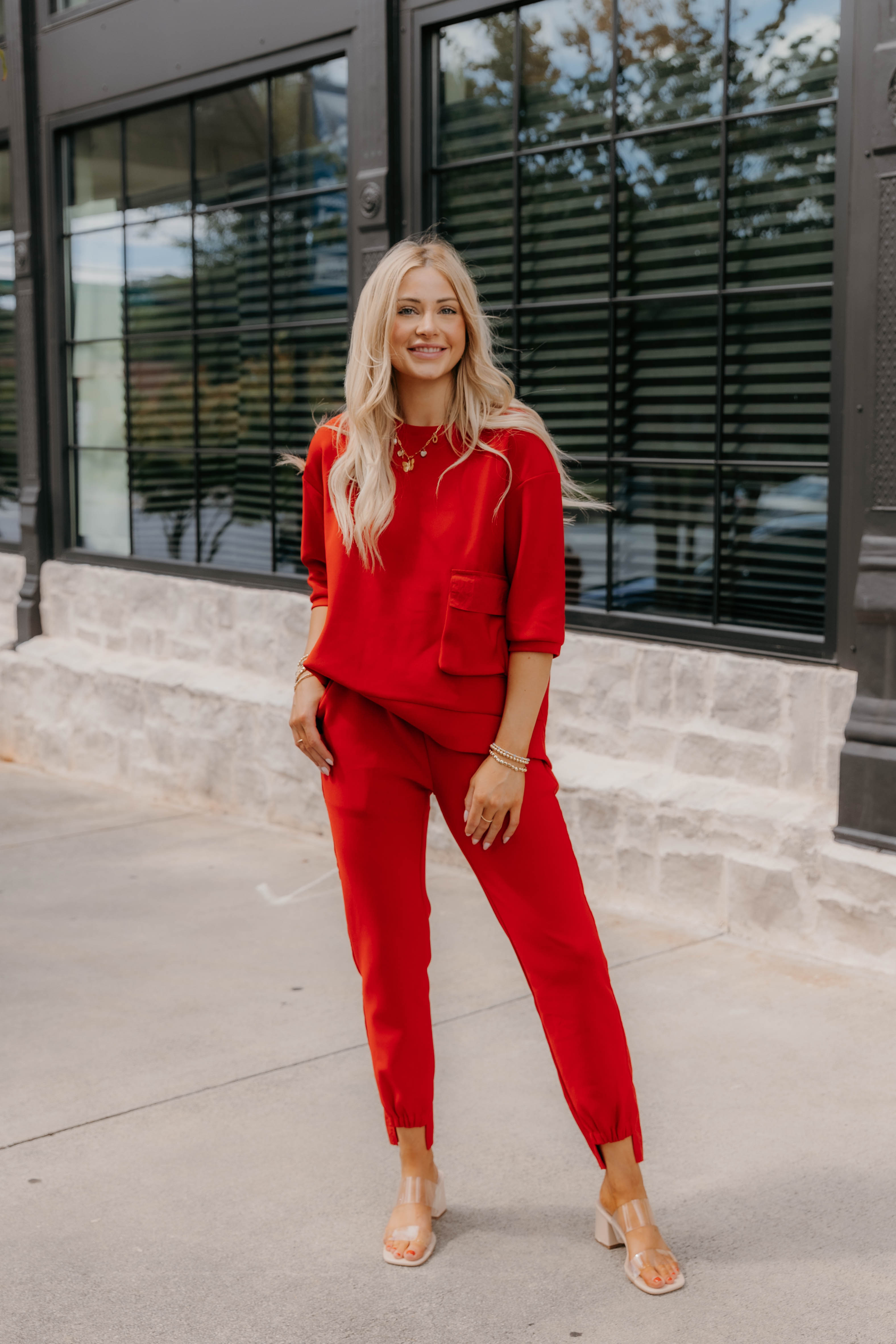 Katie Crepe Knit Pant