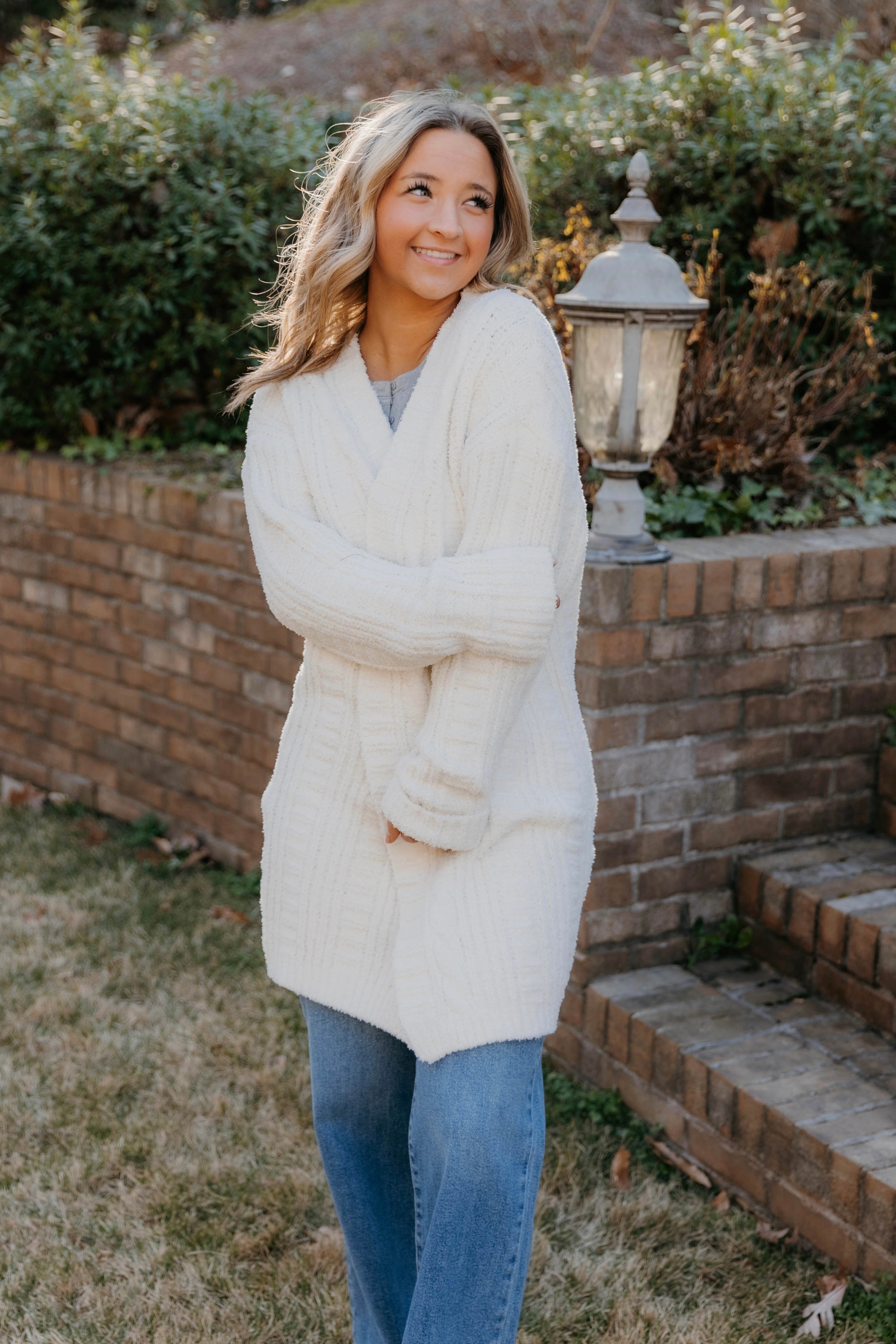 Peyton Cozy Cable Knit Cardigan - Final Sale 25% off in cart
