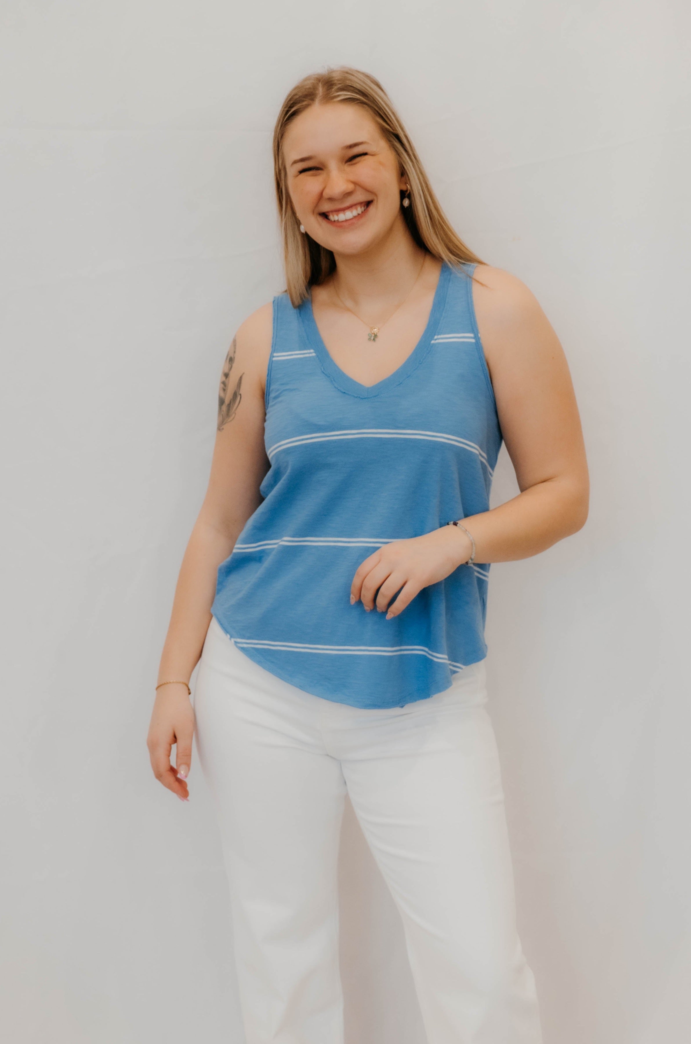 Z Supply Vagabond Twin Stripe Tank - Final Sale 25% off in cart
