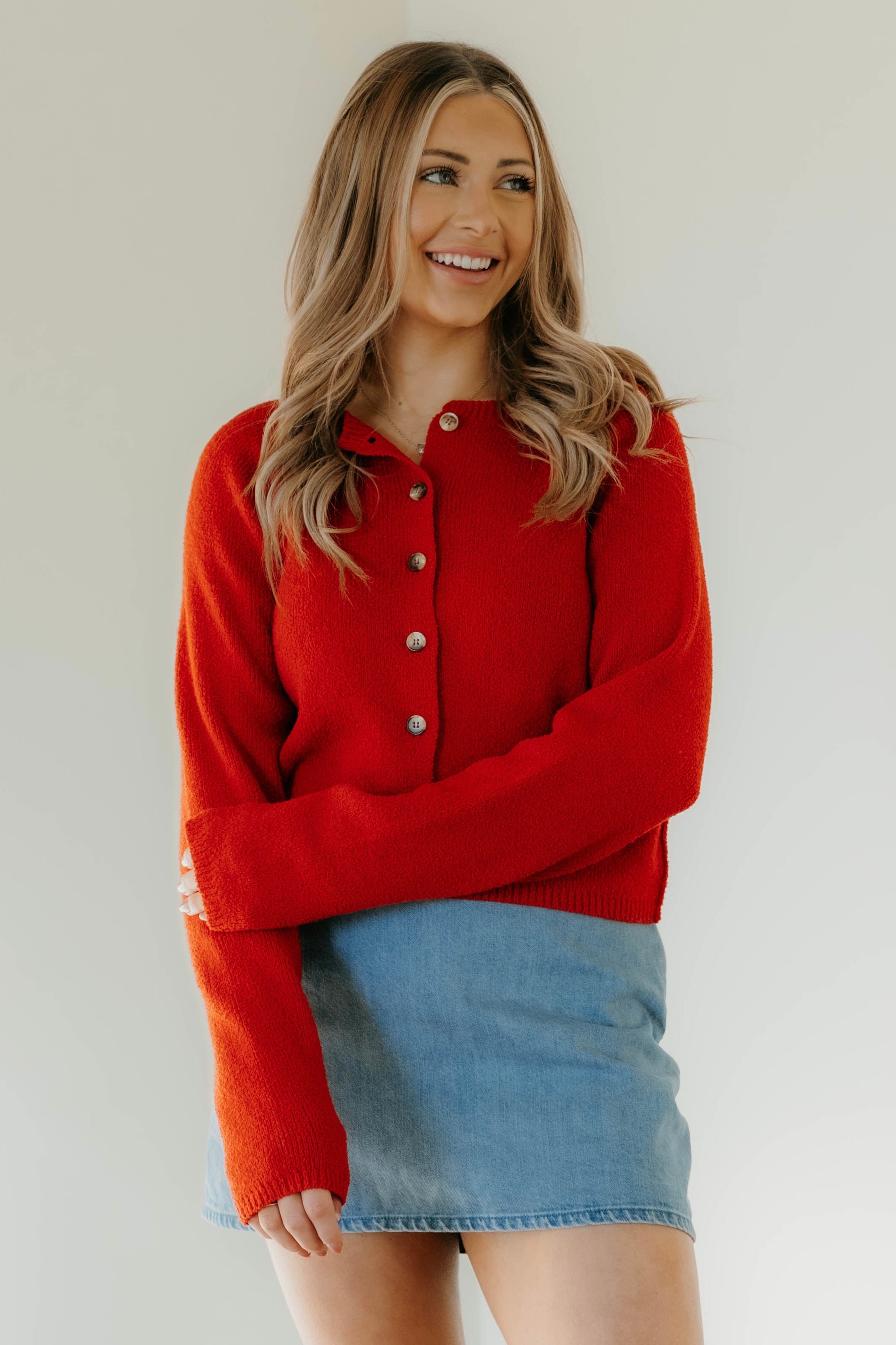 Free People Sydney Shrunken Cardi
