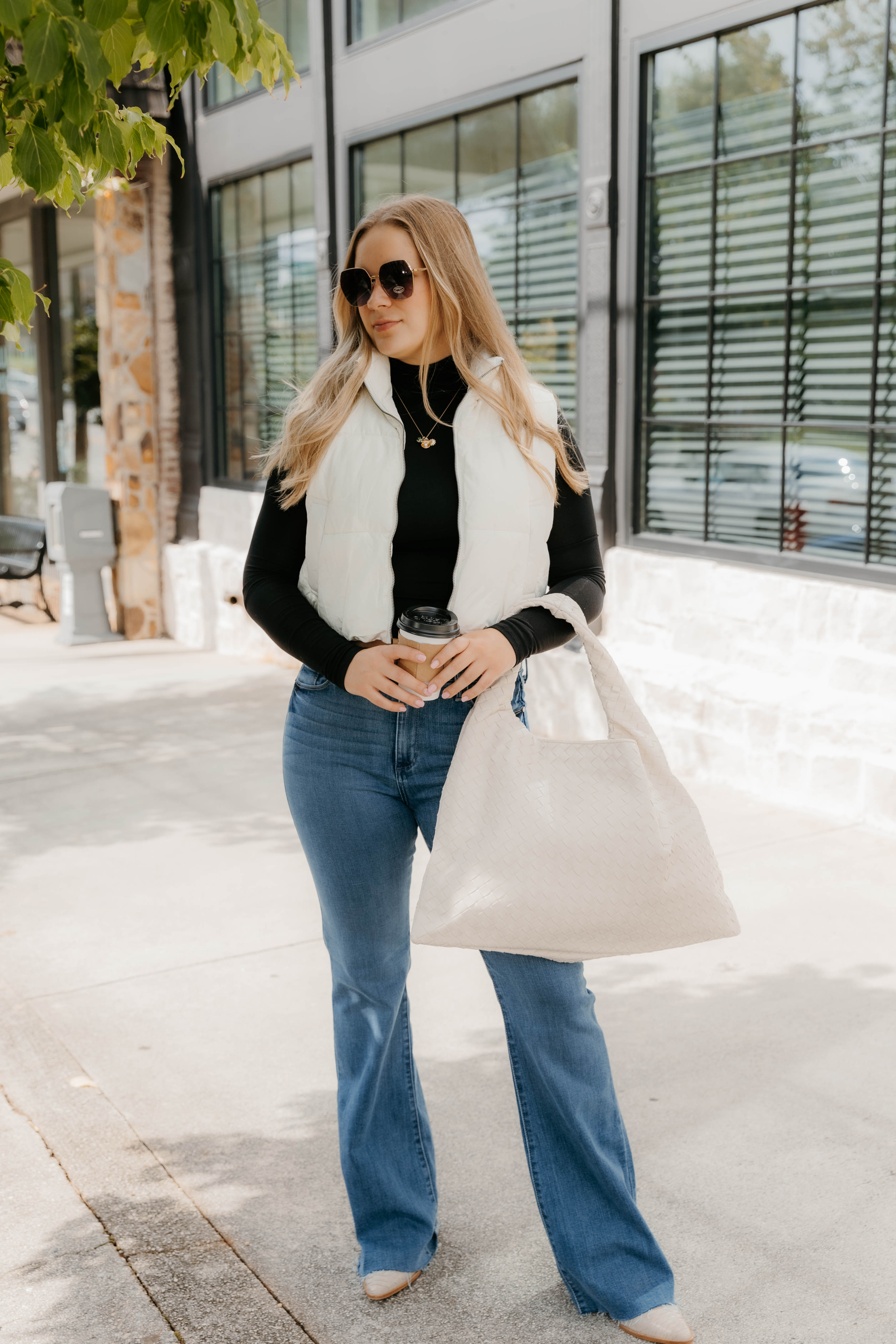 Dylan Vegan Leather Puffer Vest - Final Sale 30% off in cart