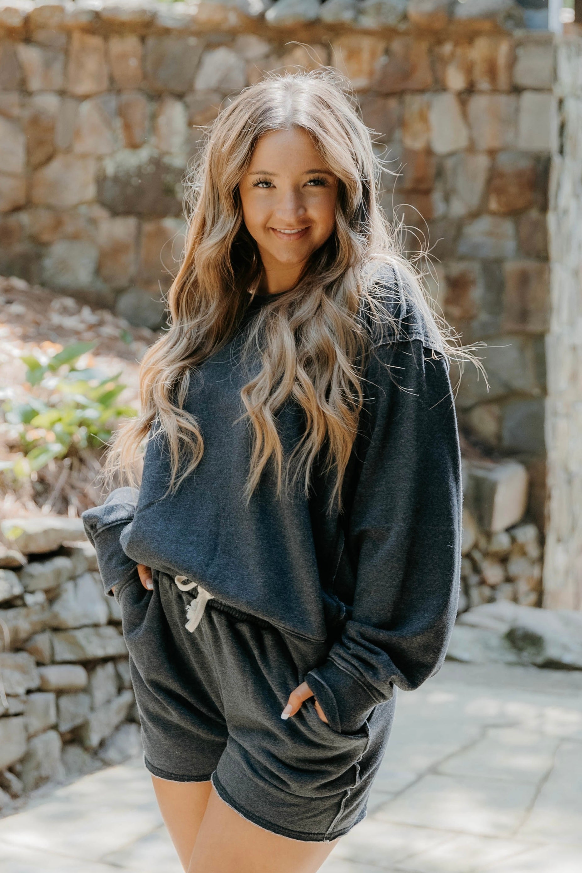 Cadence Seam Detail Sweatshirt