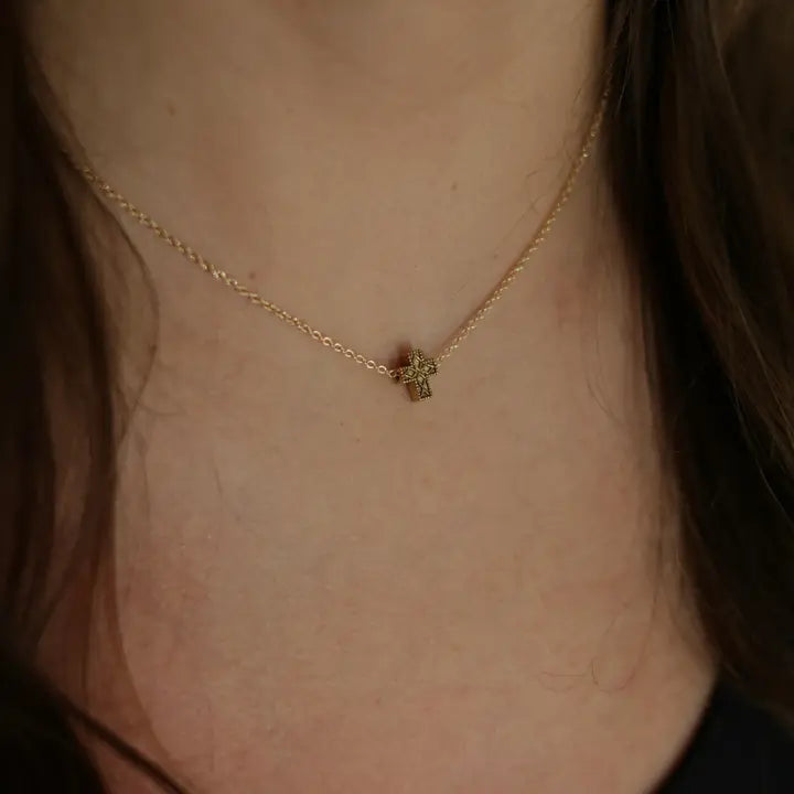 Inspire Designs Union Cross Necklace - Final Sale 30% off in cart