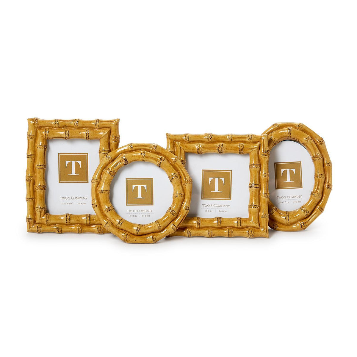 Blonde Faux Bamboo Mini Photo Frame