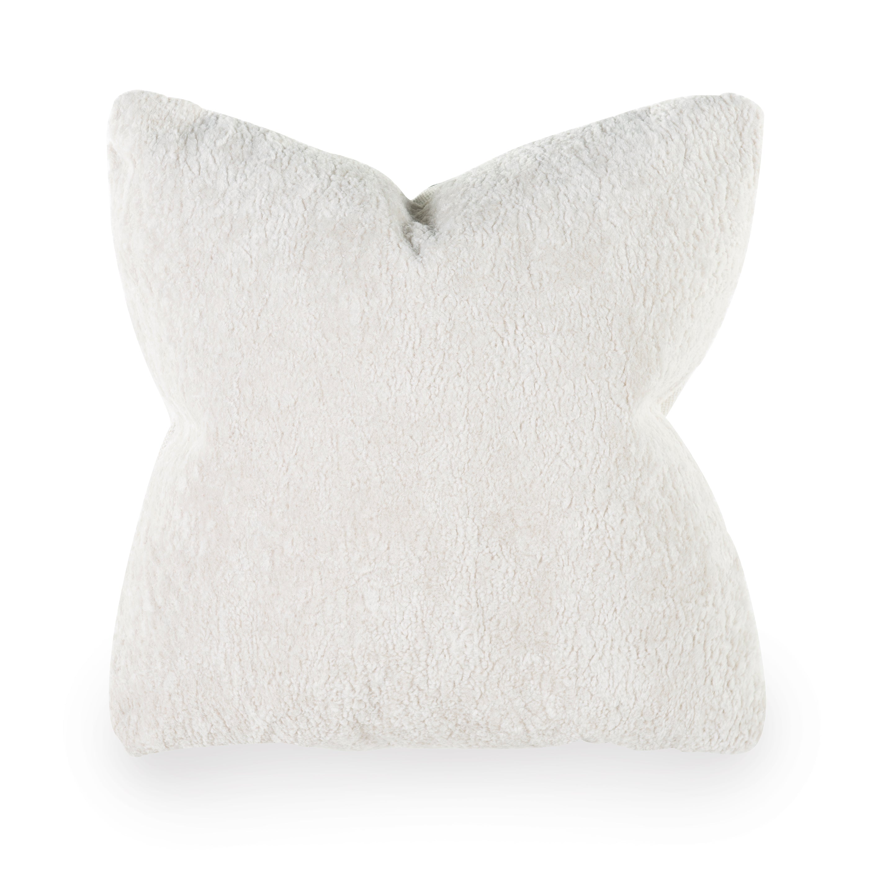 Axel Cream Throw Pillow