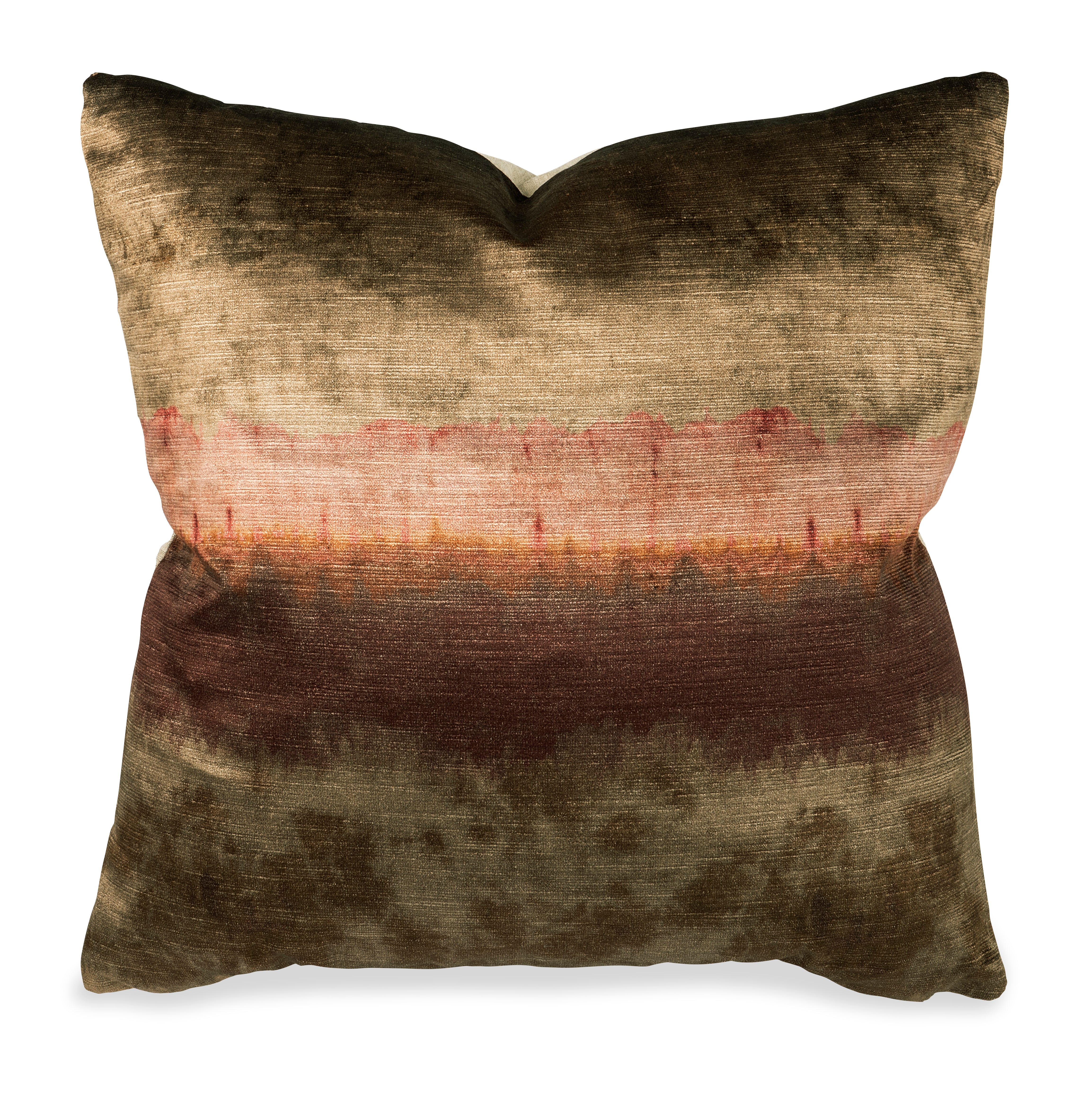 Brevard Mulberry Throw Pillow