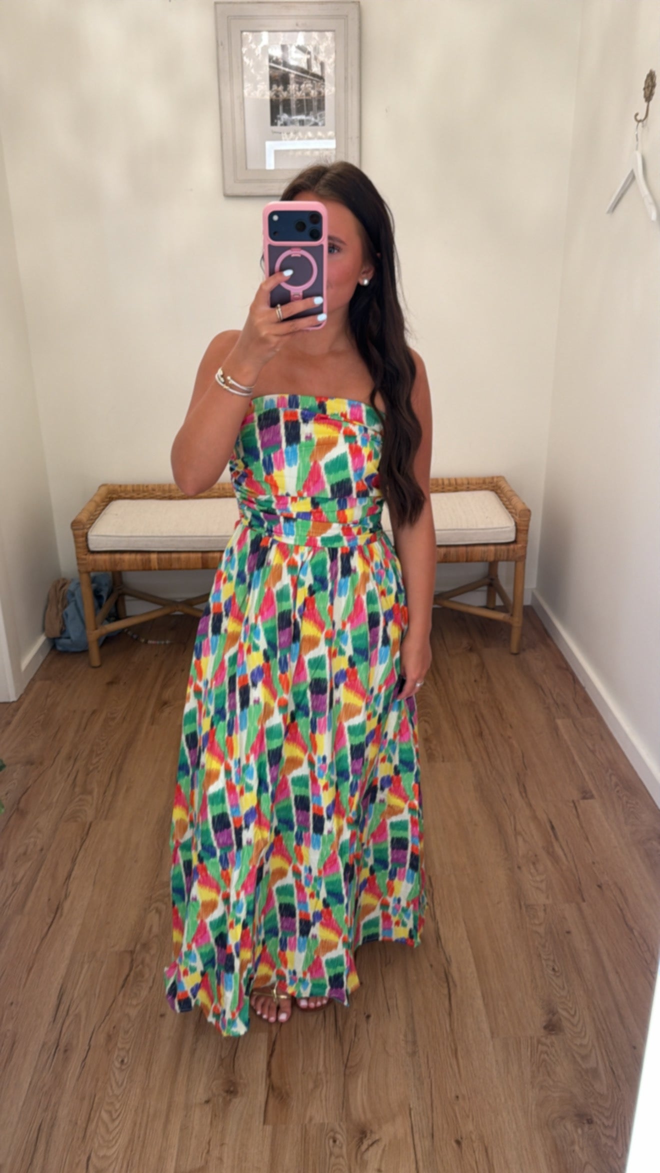 Rainbow Strokes Dress