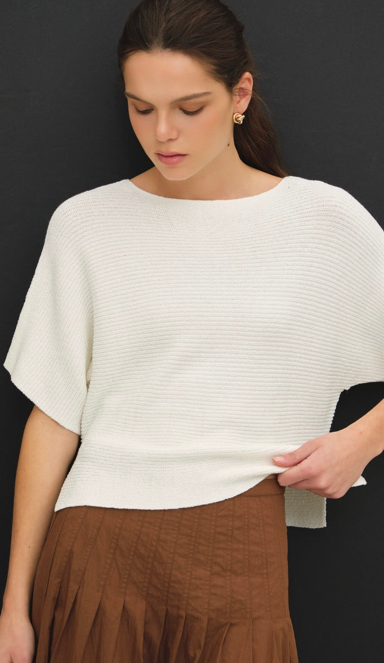 Nova Dolman Sweater Top