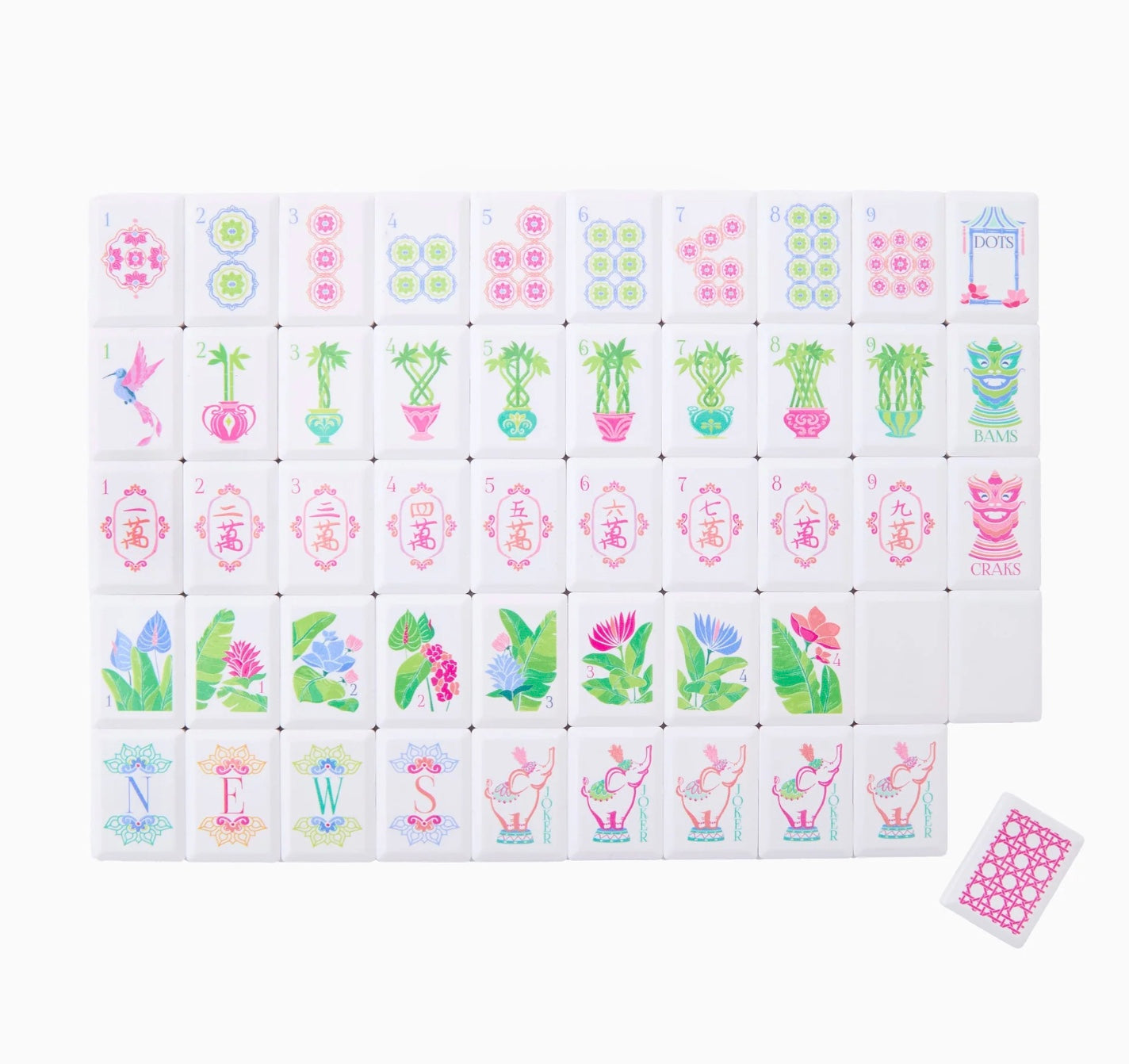 Poppy Debutante Tile Set