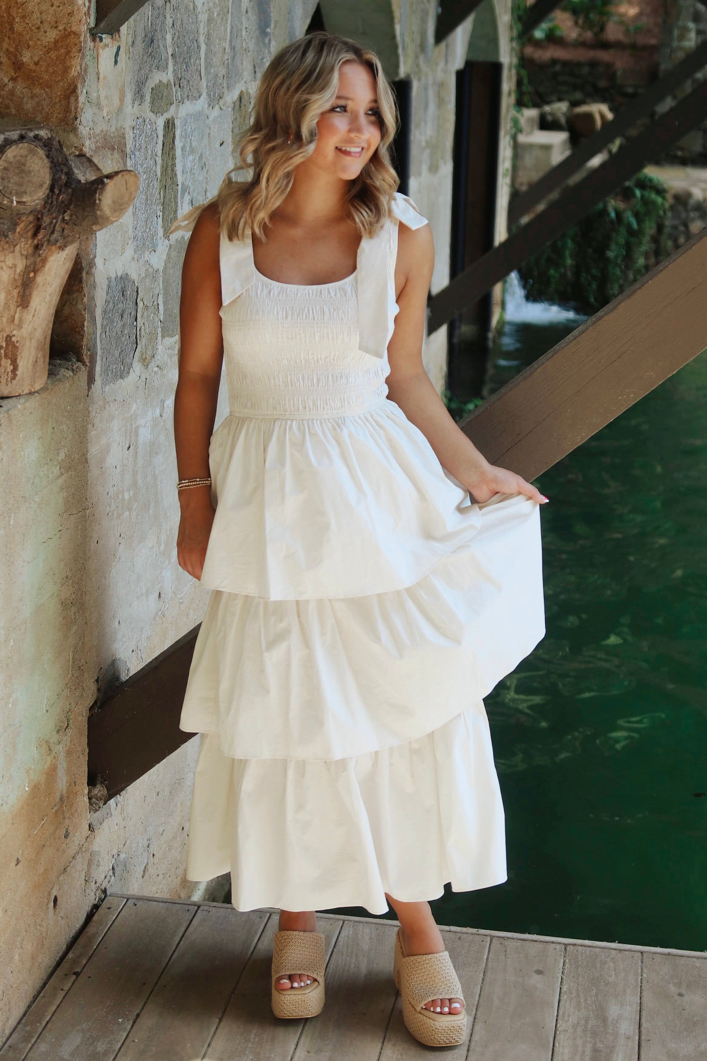 Julia Tiered Maxi Dress - Final Sale 40% off in cart