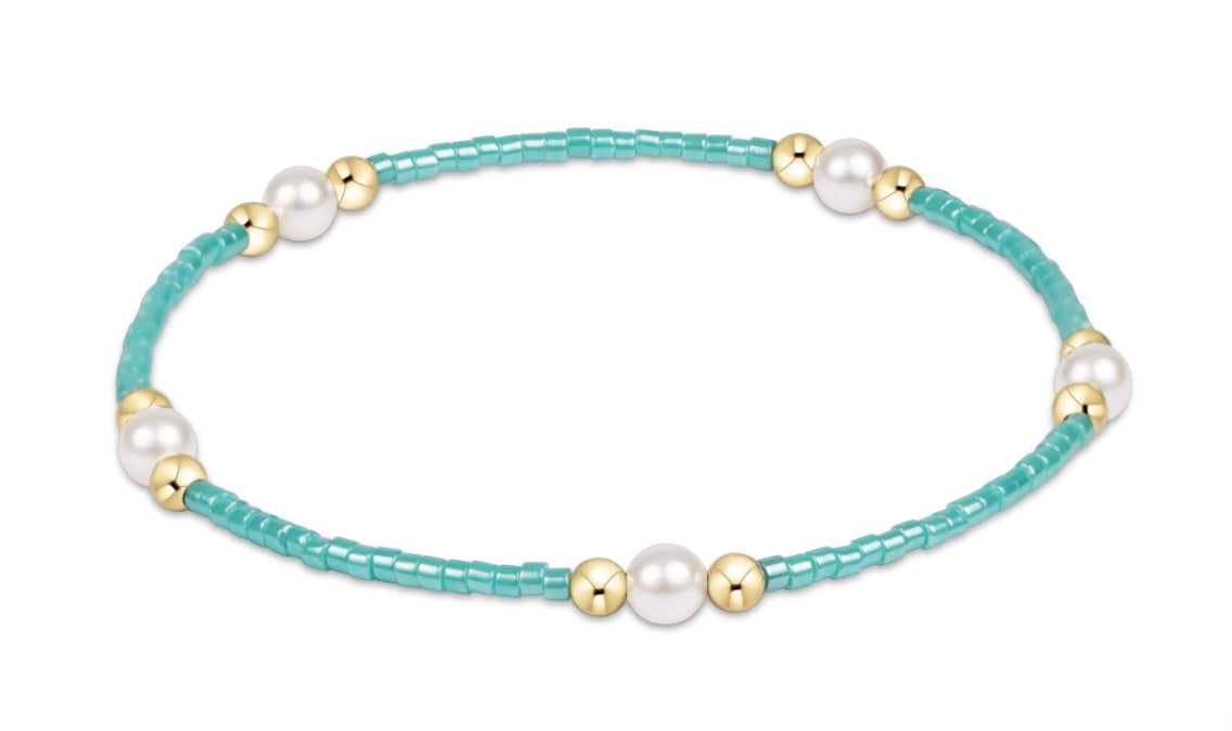 E Newton Hope Purpose Pearl Bracelet