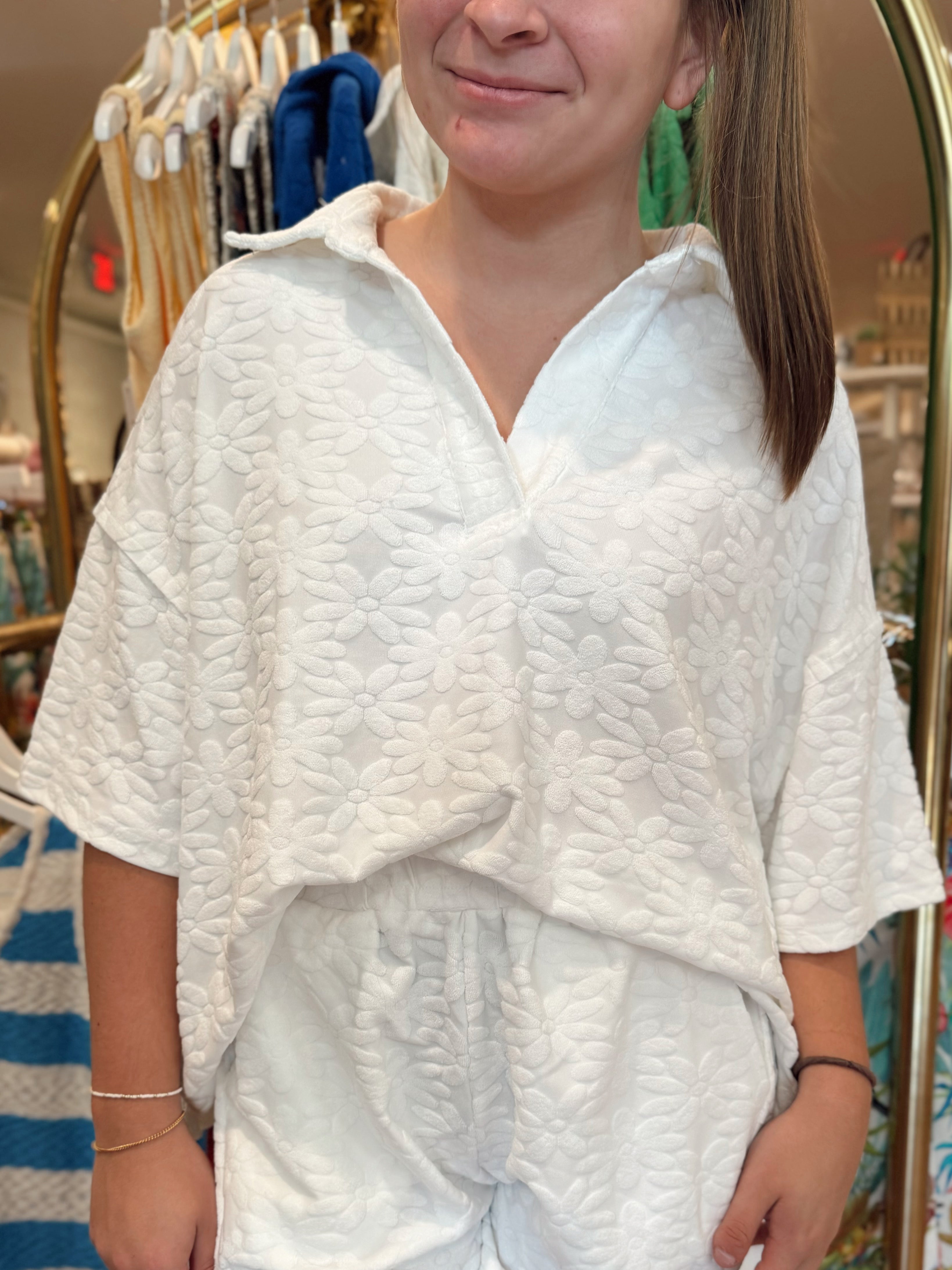 Harmony Breezy Oversized Floral Top