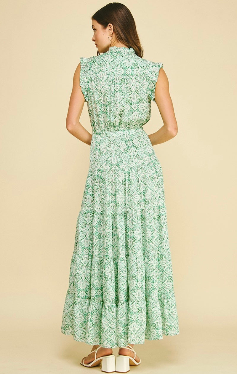 Willow Mint Maxi Dress