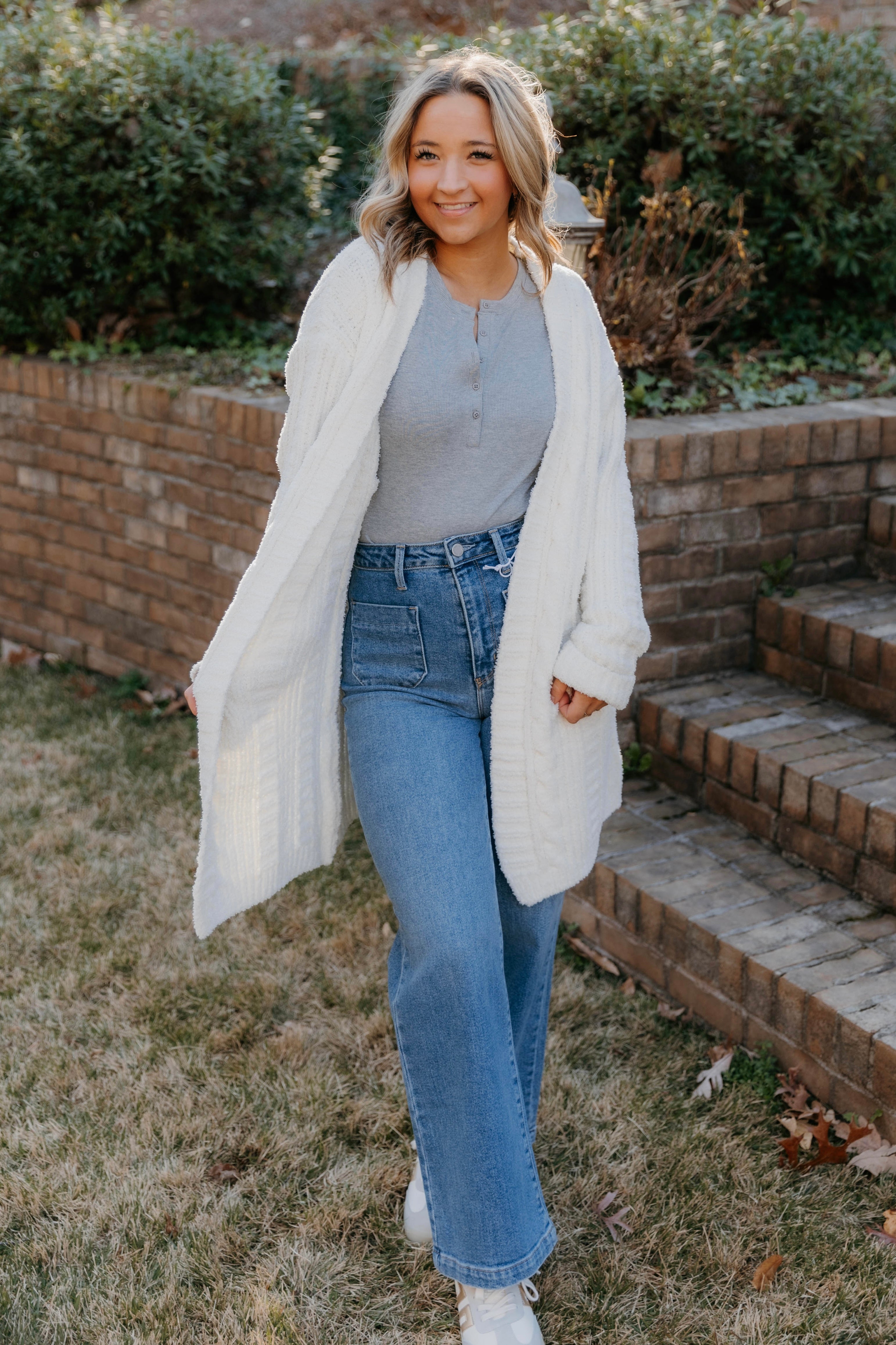 Peyton Cozy Cable Knit Cardigan - Final Sale 25% off in cart