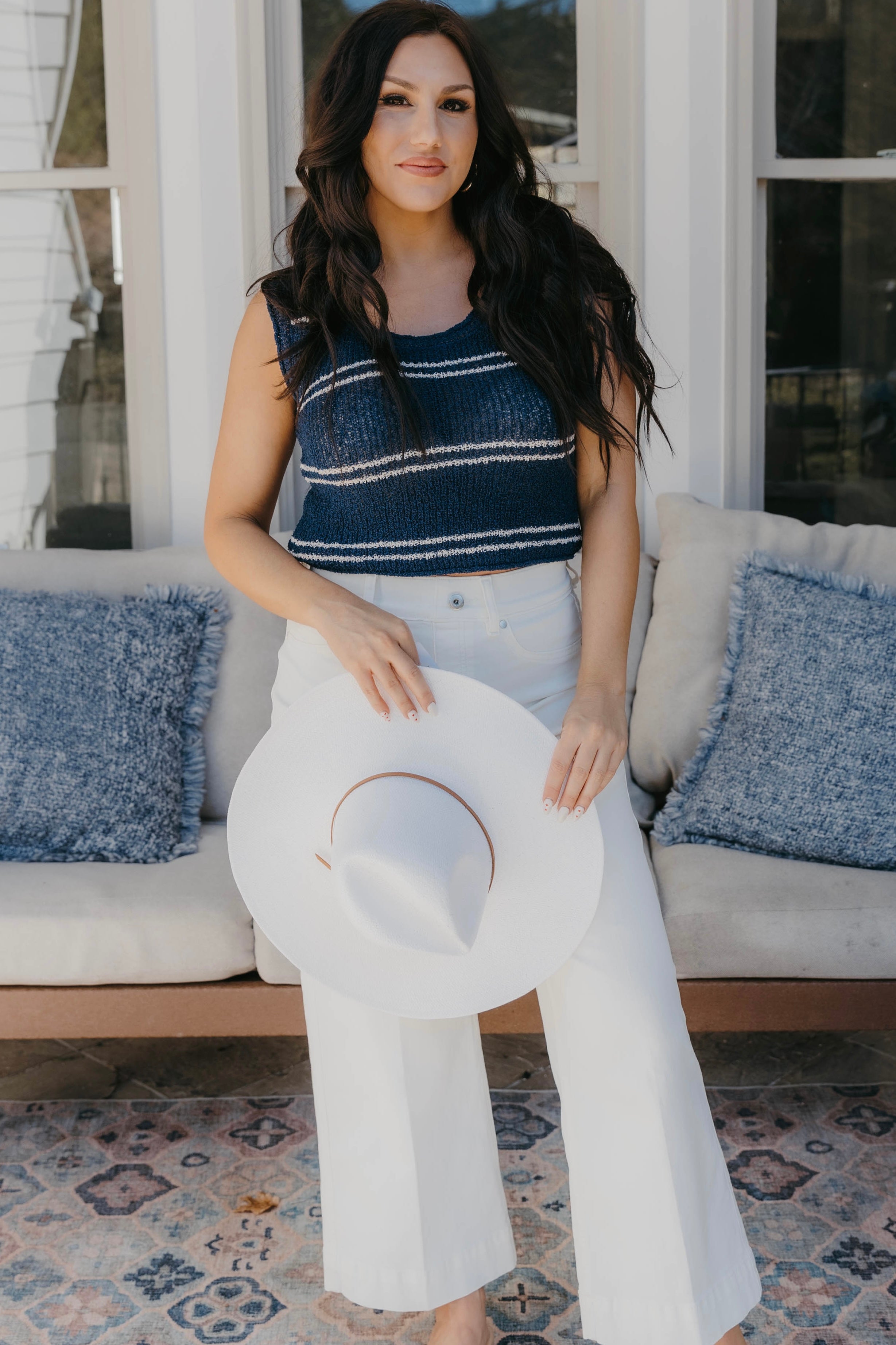Nikki Beach Valentin UPF 50 Straw Hat
