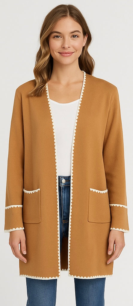 Mabel Midi Length Cardigan
