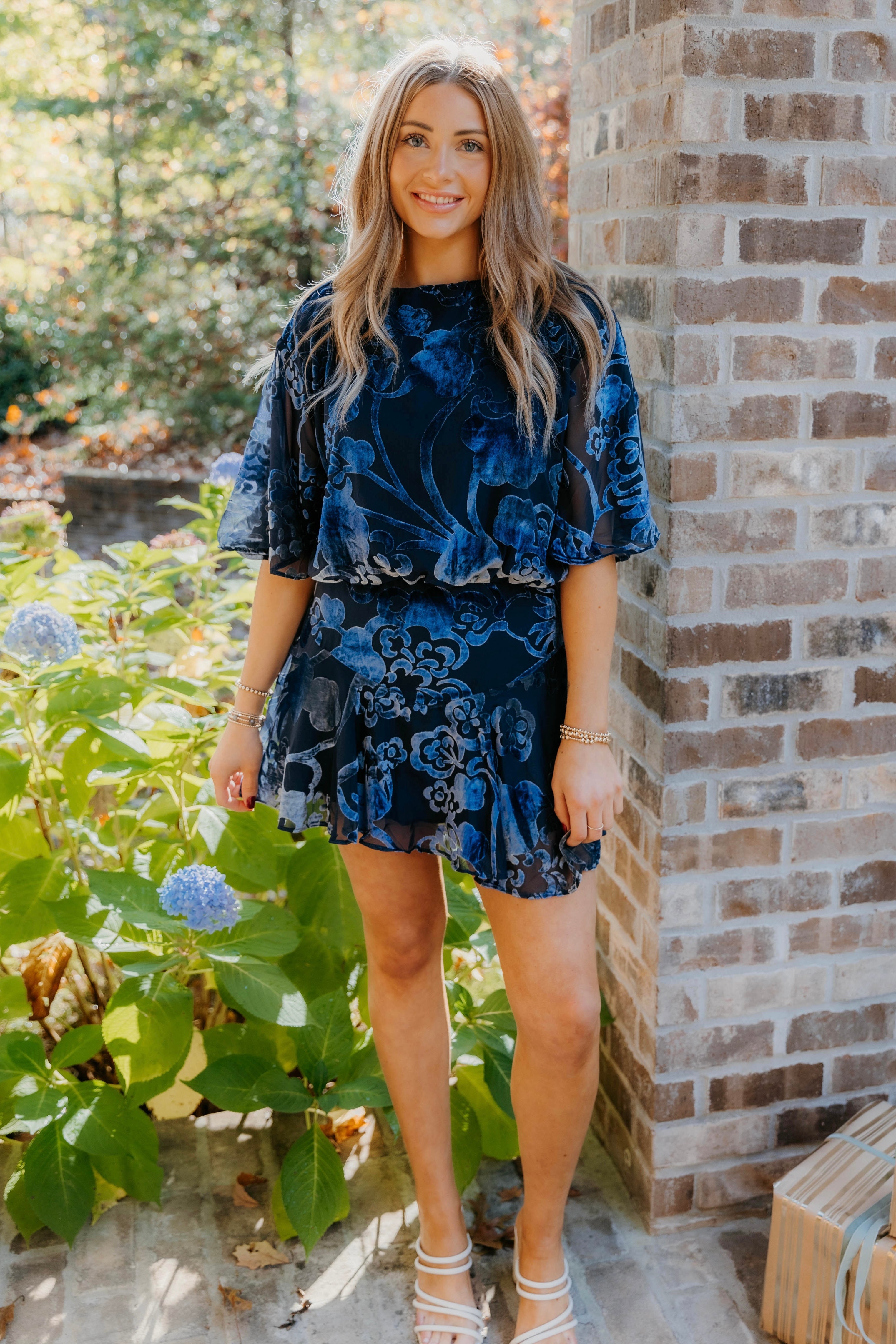 Free People Manuka Burnout Velvet Mini Dress - Final Sale 25% off in cart