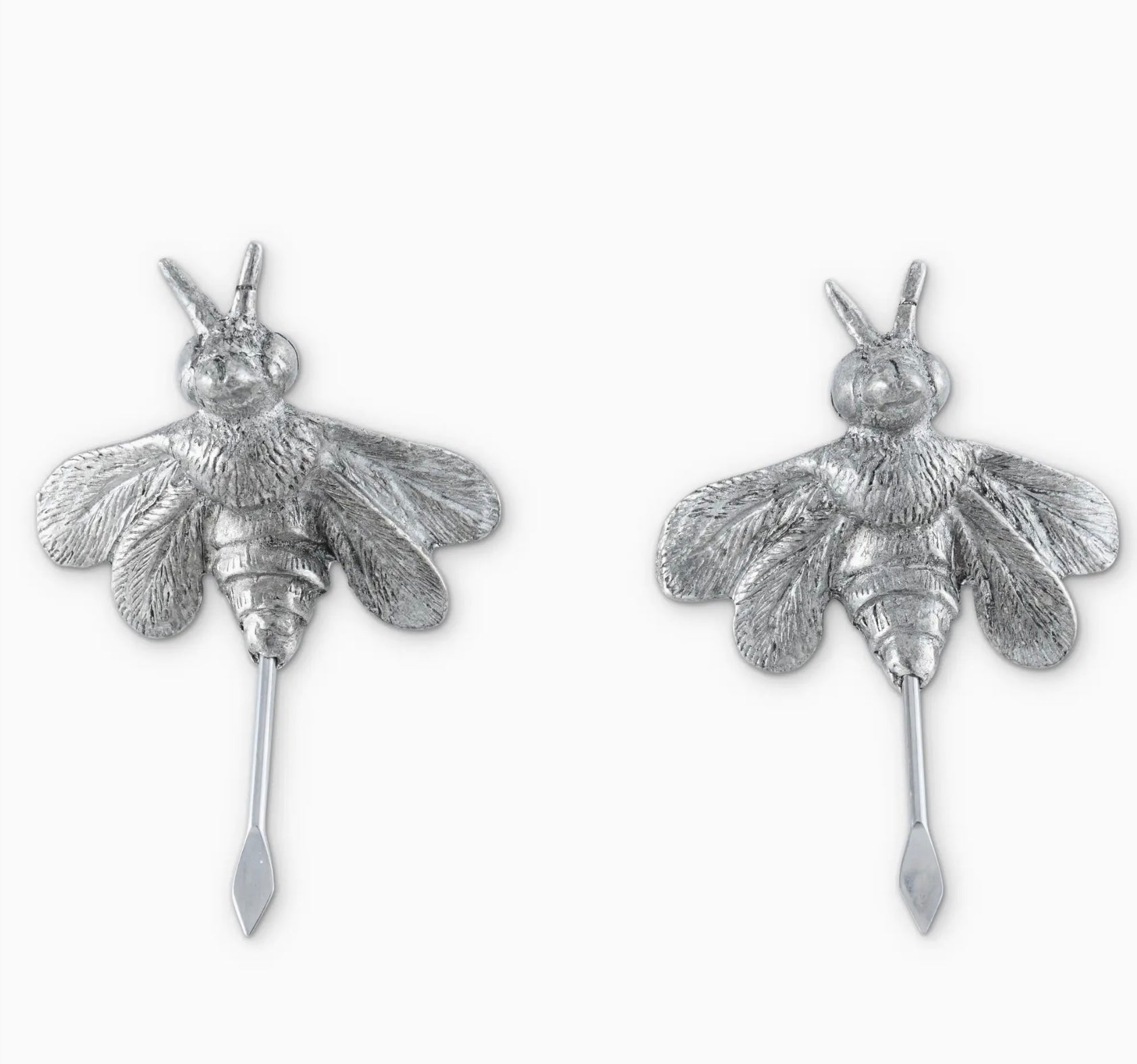 Pewter Honeybee Cheese Marker Set