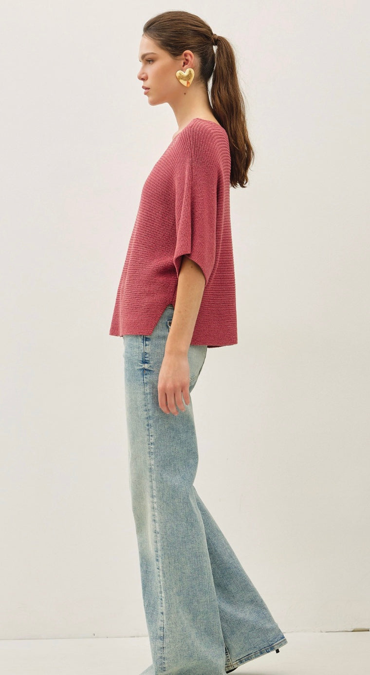 Nova Dolman Sweater Top