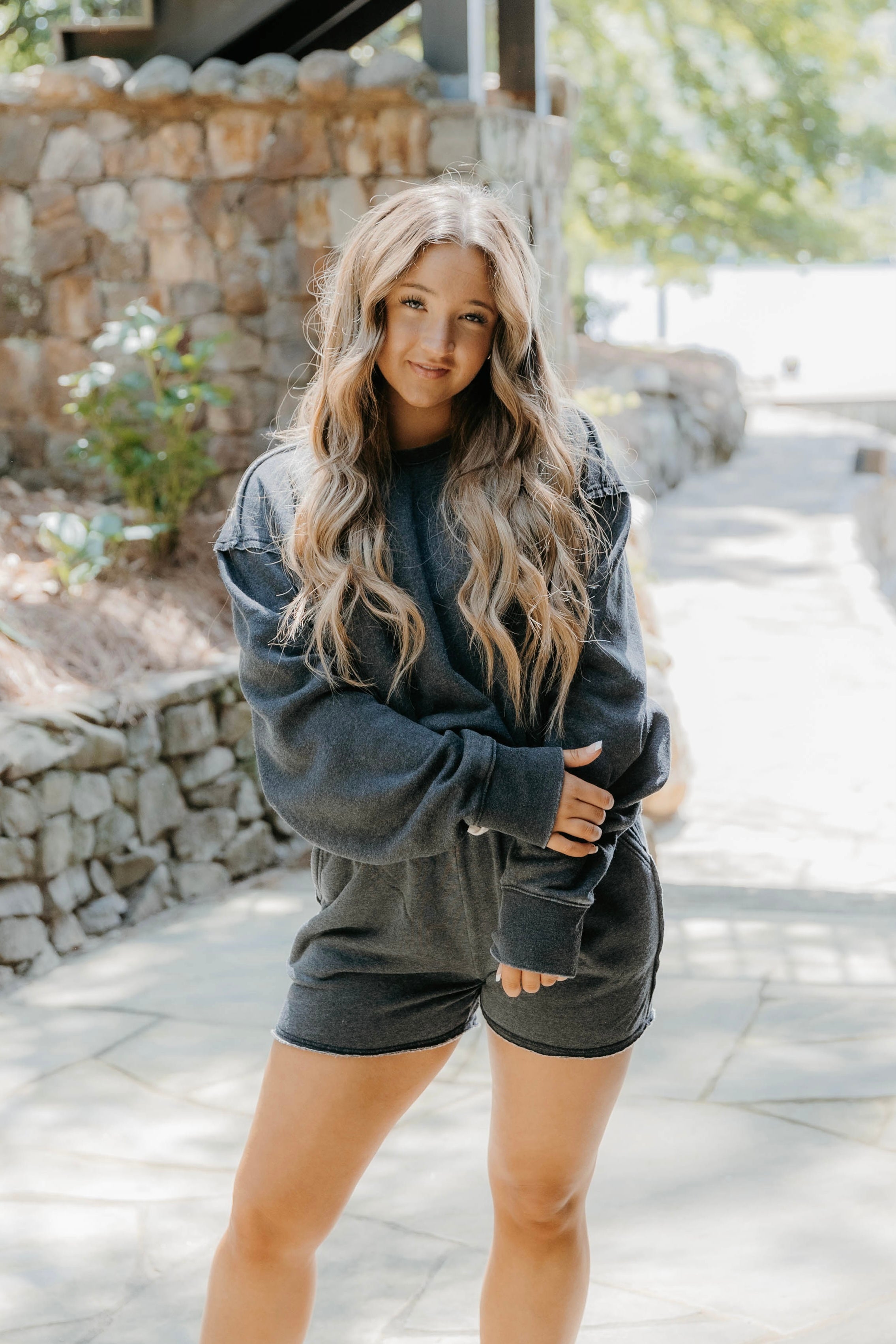 Cadence Seam Detail Sweatshirt