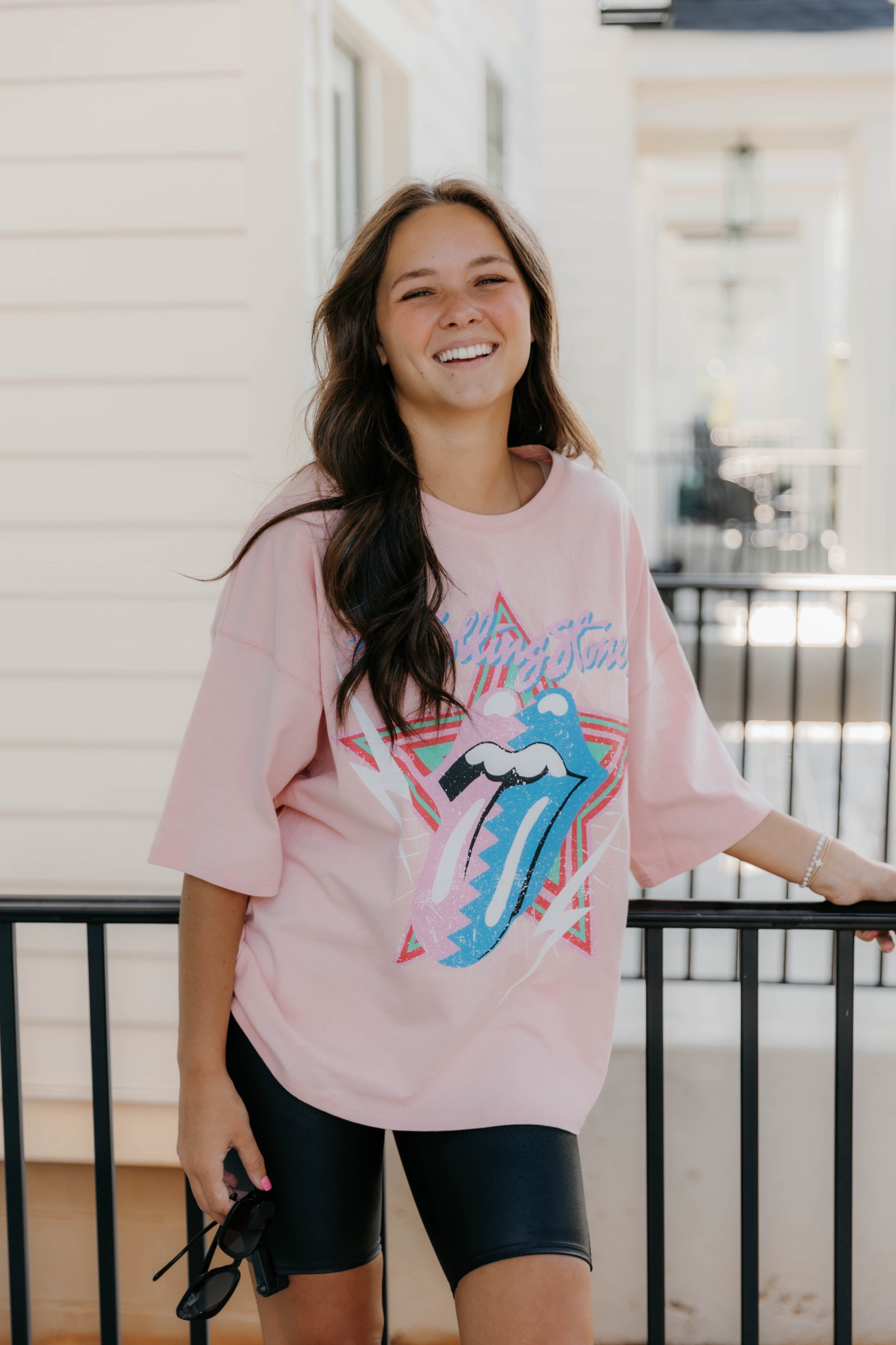 Rolling Stones Oversized Graphic Tee - Final Sale 40% off in cart