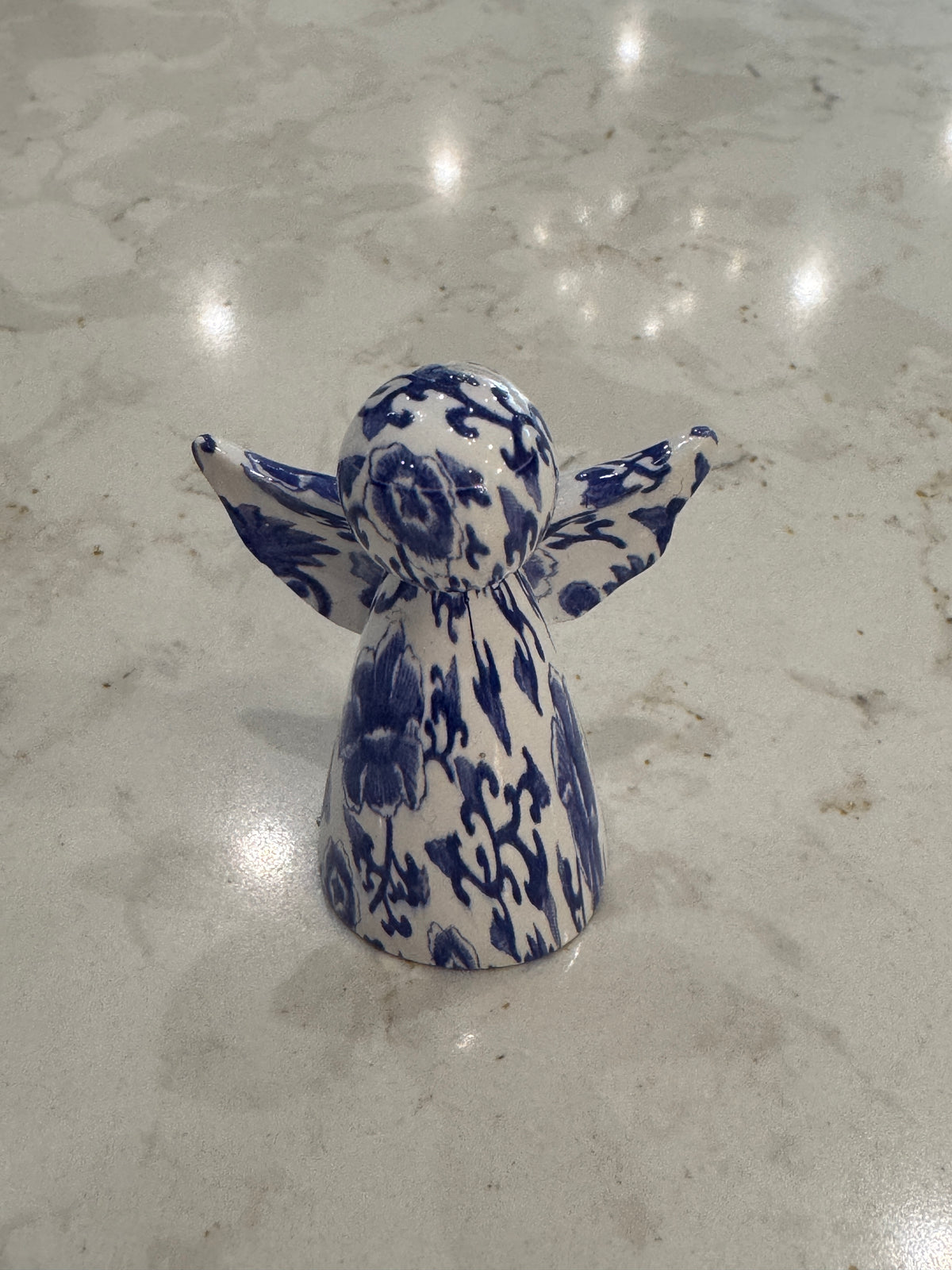 Blue & White Angel