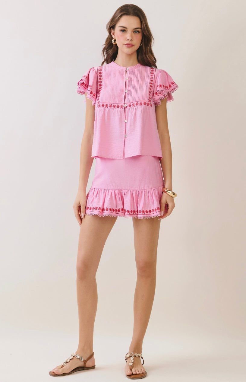 Pink Punch Skort