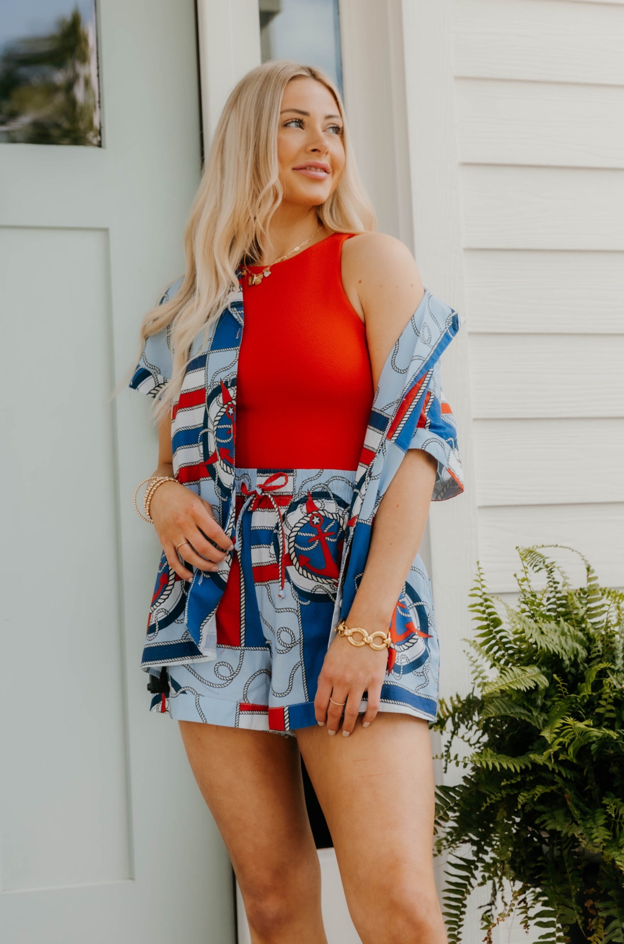 Show Me Your Mumu Home and Away PJ Set - Anchors Away - Final Sale 25% off in cart