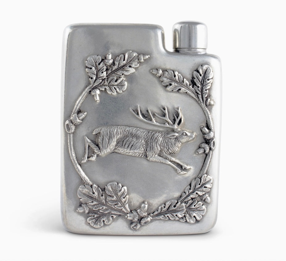 Black Forest Pewter Flask