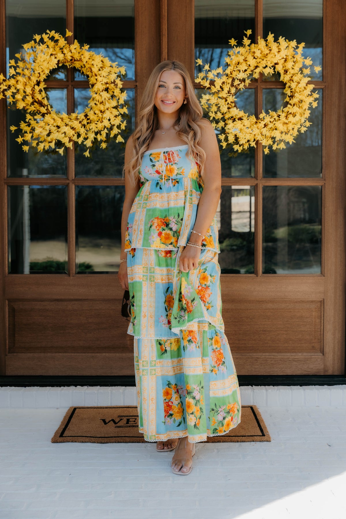 Show Me Your Mumu Peyton Midi Dress