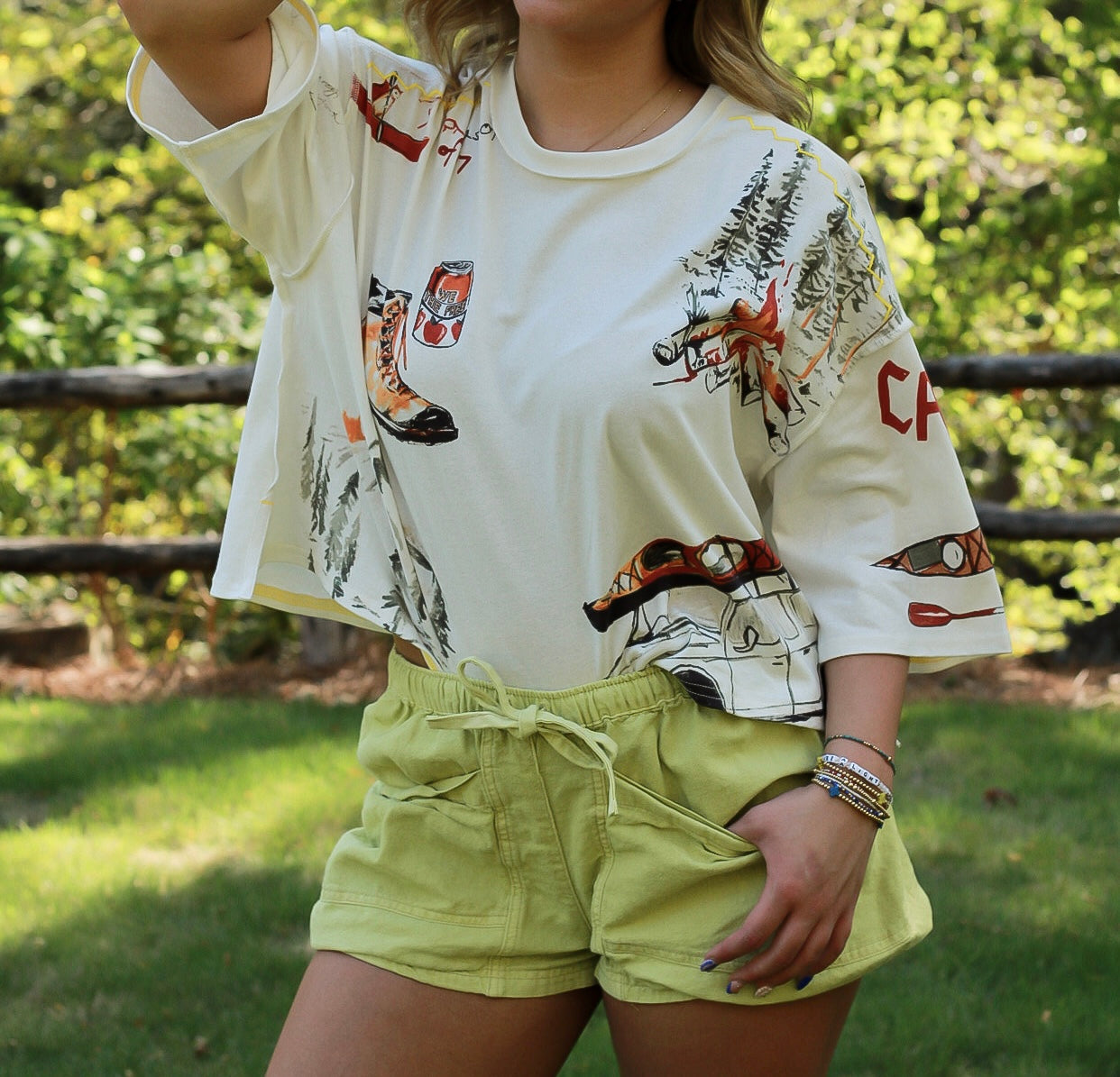 Free People Mountain View Graphic Tee